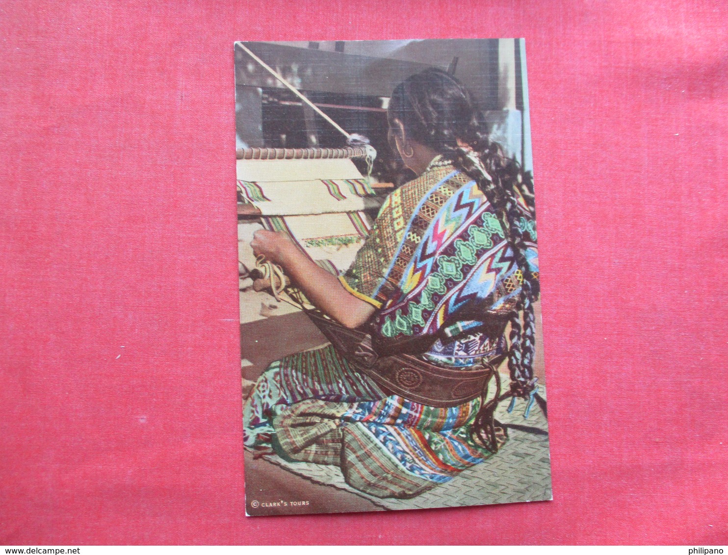 Indian Weaver    Guatemala  Ref 3435 - Guatemala