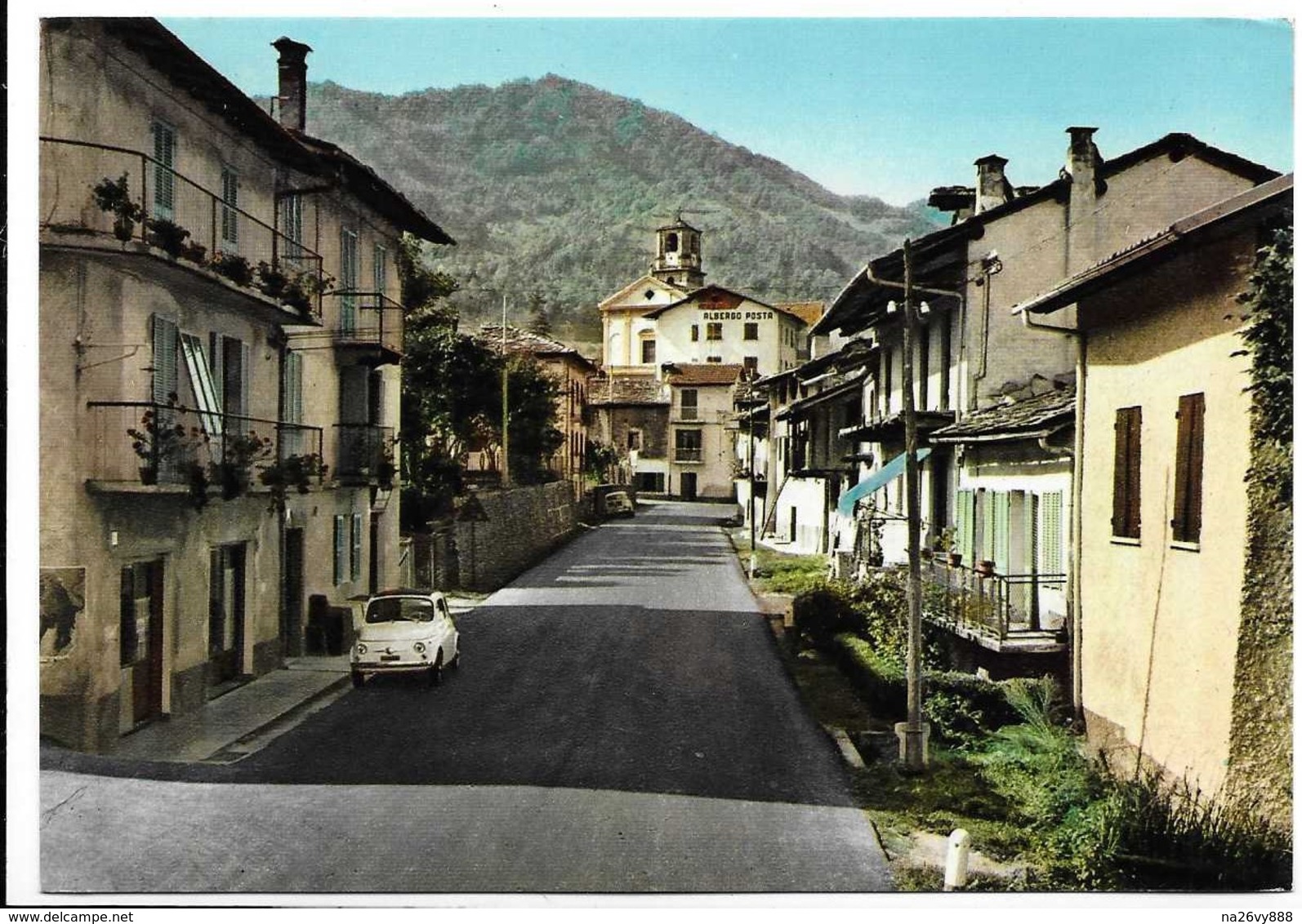 Monterosso (Cuneo). Centro - Auto, Car, Voitures. - Cuneo