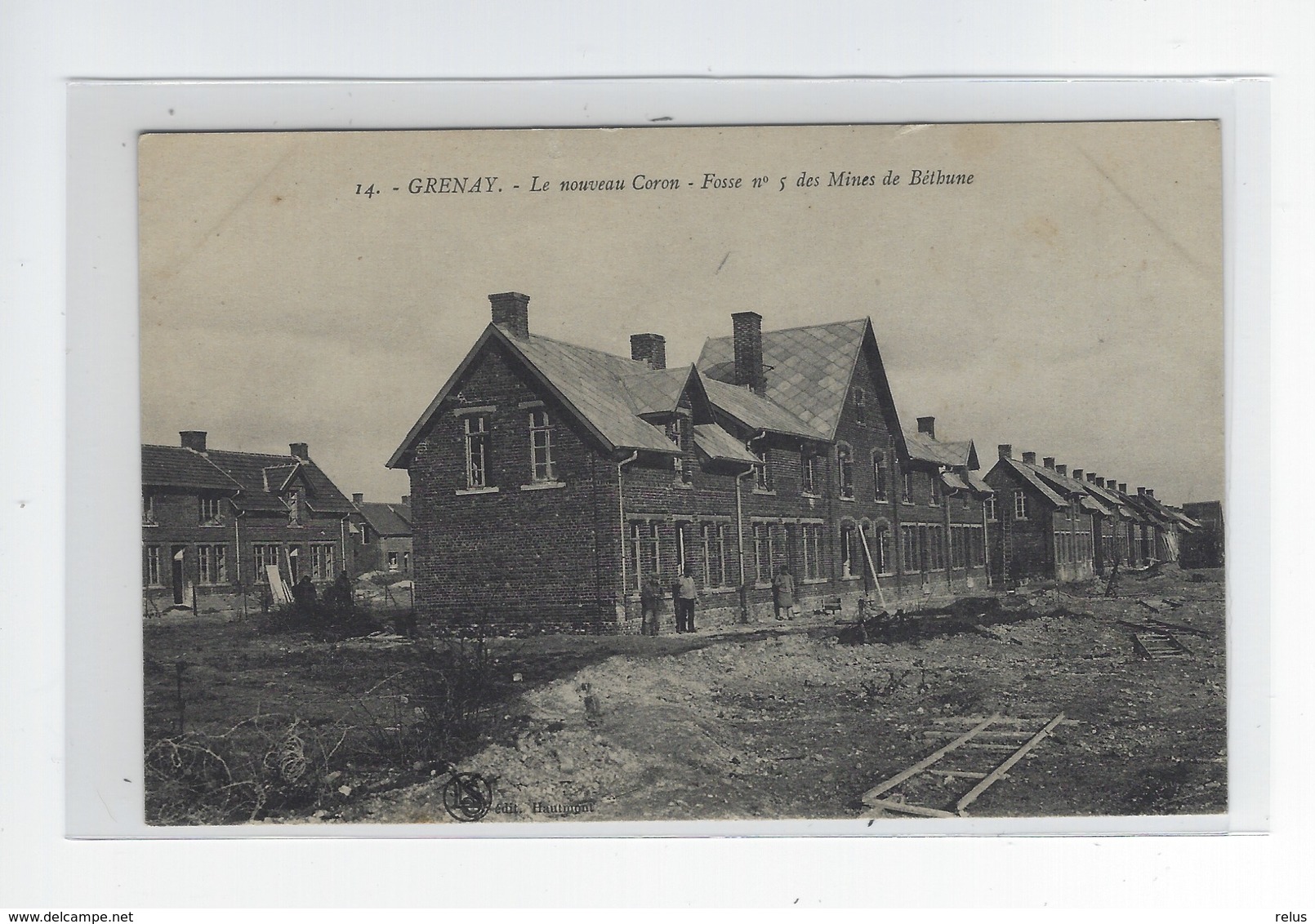 DEP. 62 GRENAY LE NOUVEAU CORON FOSSE N° 5 DES MINES DE BETHUNE - Autres & Non Classés