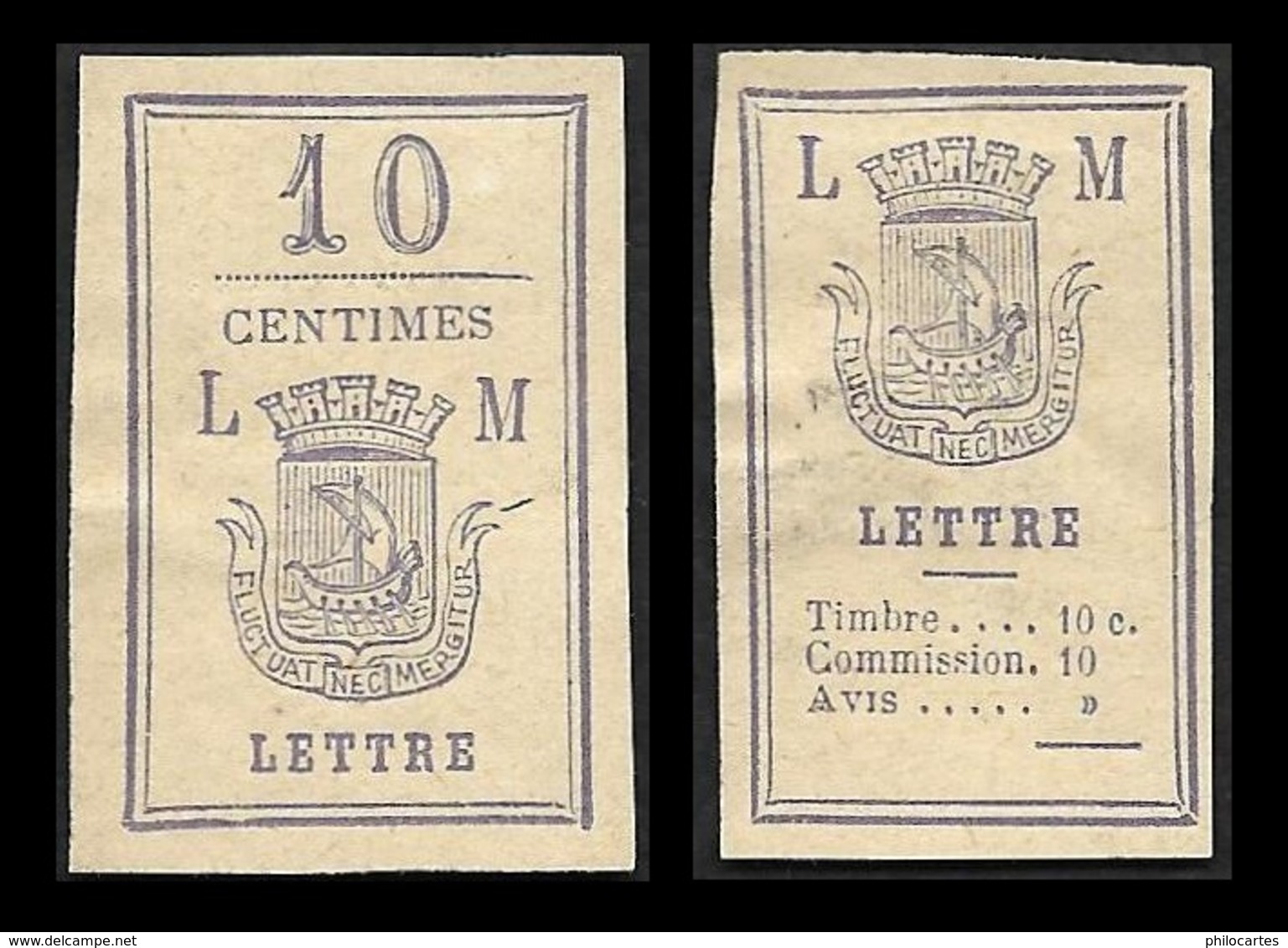 OFFICE LORIN MAURY - La Paire ( Timbre-poste Et Timbre-taxe) - Andere & Zonder Classificatie