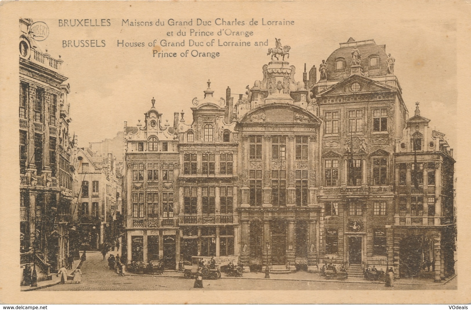 CPA - Belgique - Brussels - Bruxelles - Maisons Du Grand Duc Charles De Lorraine - Monuments, édifices