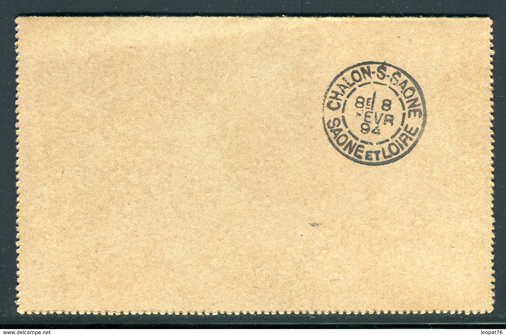 Monaco - Entier Postal ( Carte Lettre ) Pour La France En 1894 -  Réf J89 - Interi Postali