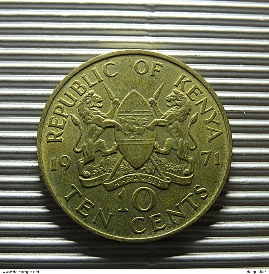 Kenya 10 Cents 1971 - Kenya