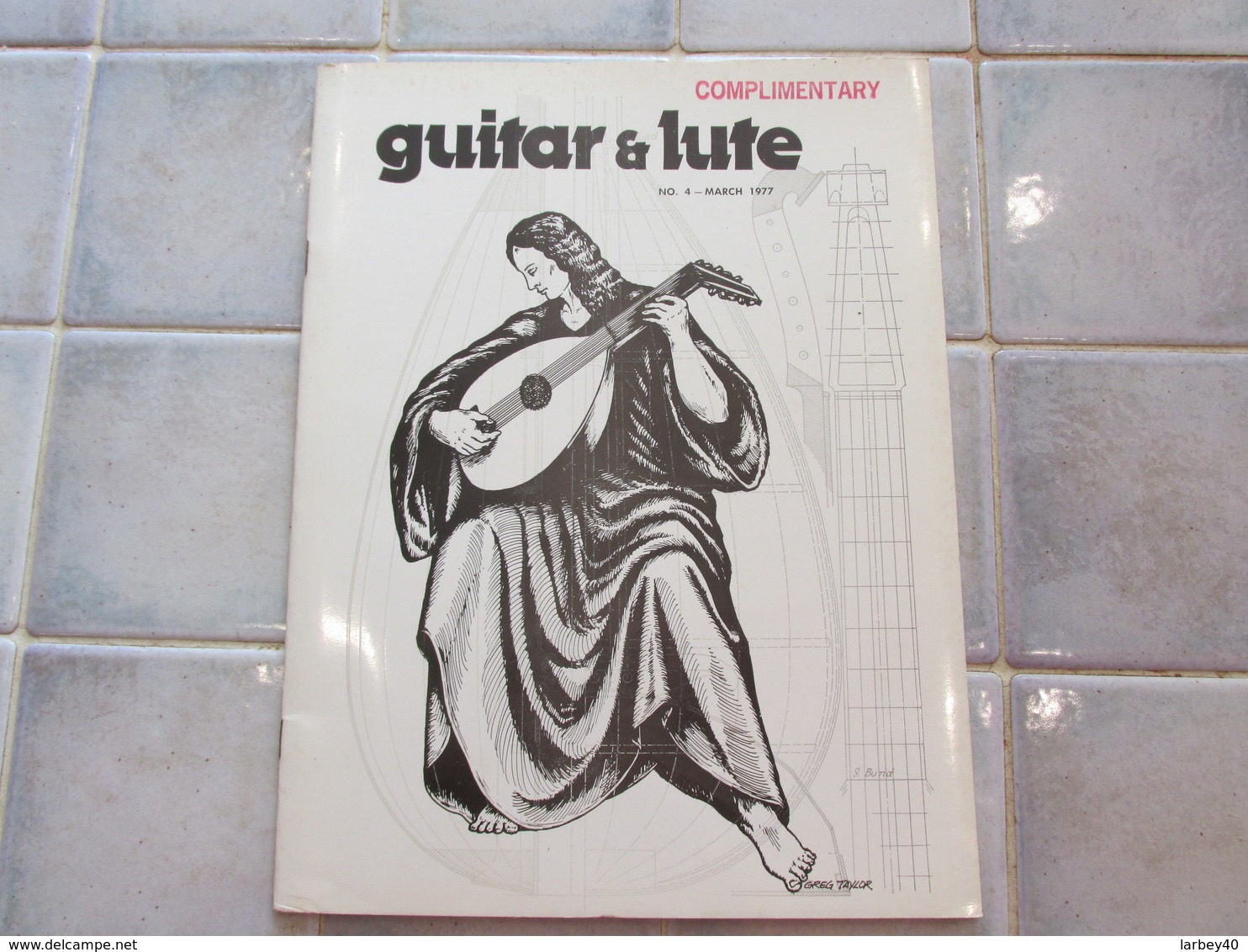 Guitar & Lute N°4 Complimentary 1977 - Autres & Non Classés