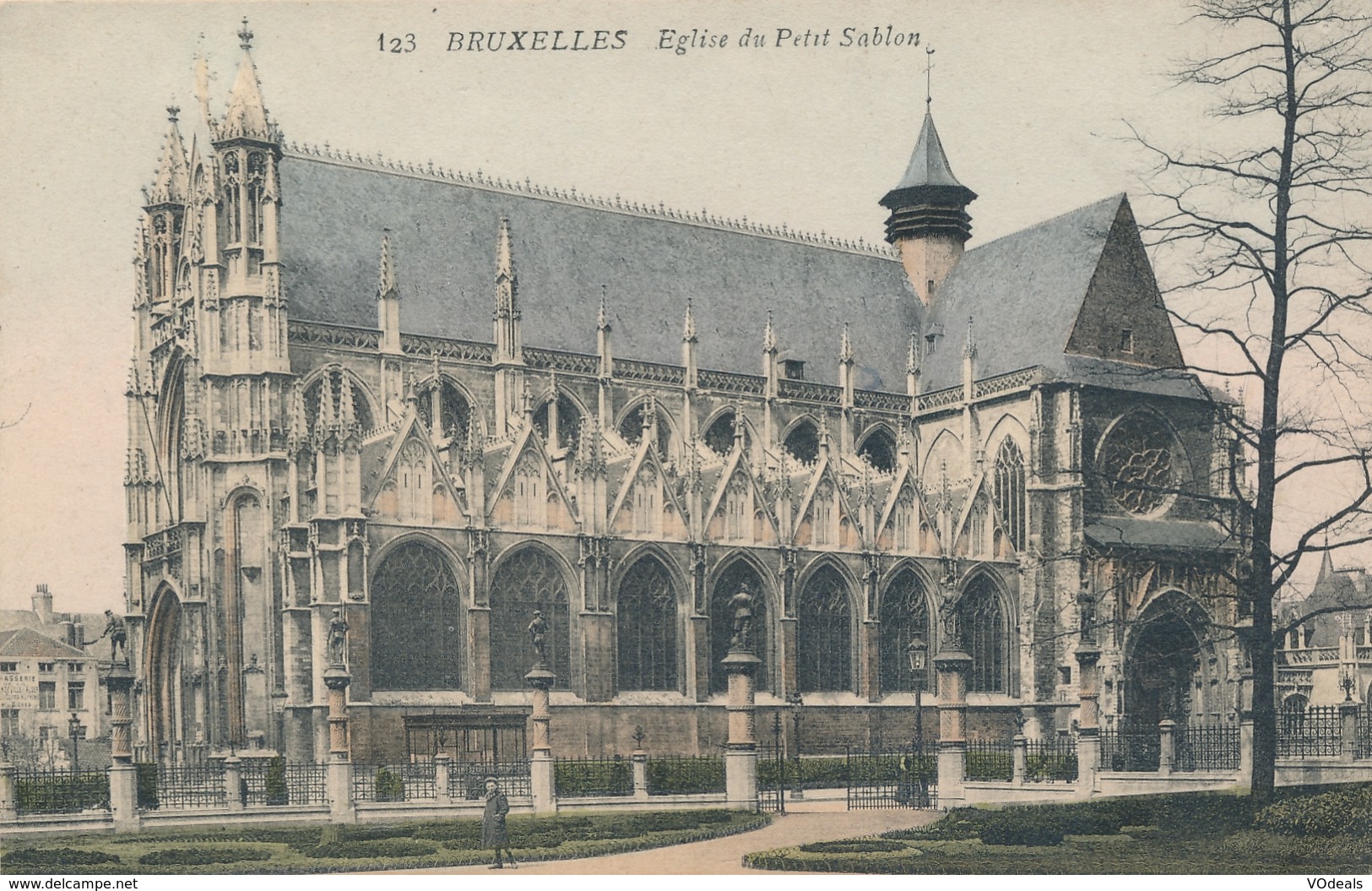 CPA - Belgique - Brussels - Bruxelles -  Eglise Du Petit Sablon - Monuments, édifices