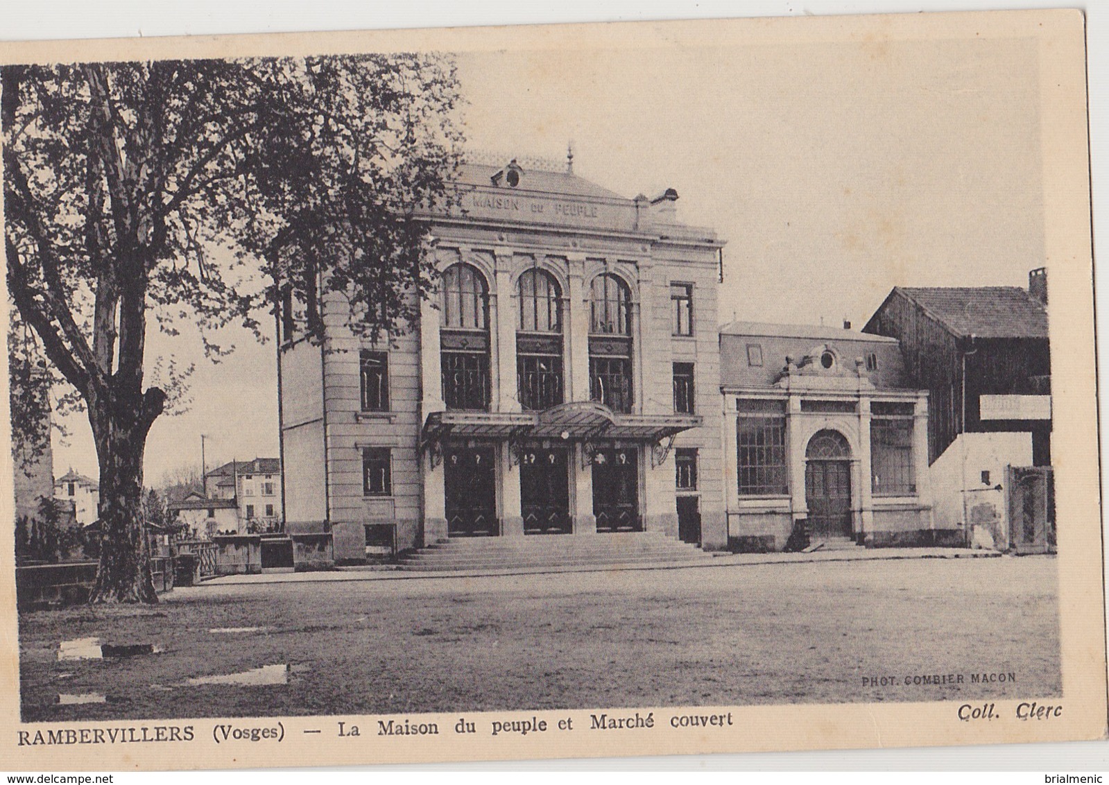 RAMBERVILLERS   La Maison Du Peuple Et Marché Couvert - Rambervillers