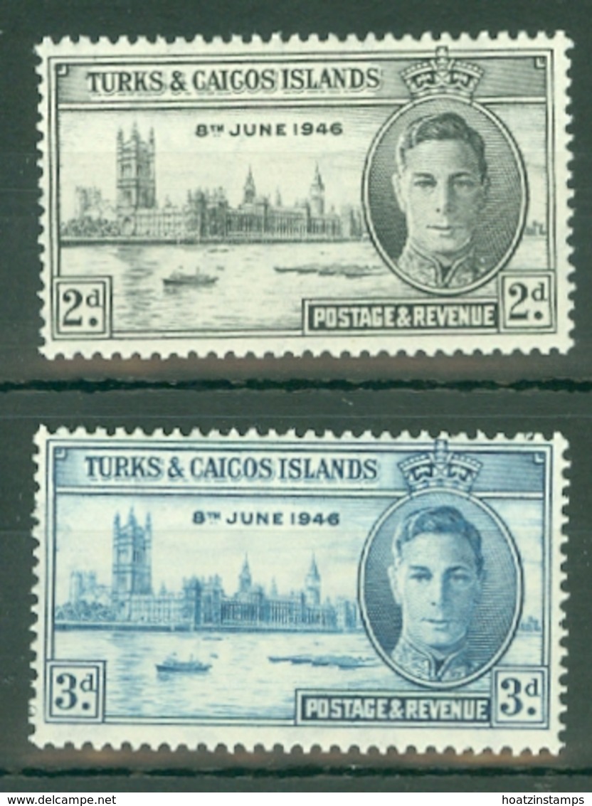 Turks & Caicos Is: 1946   Victory      MH - Turks And Caicos