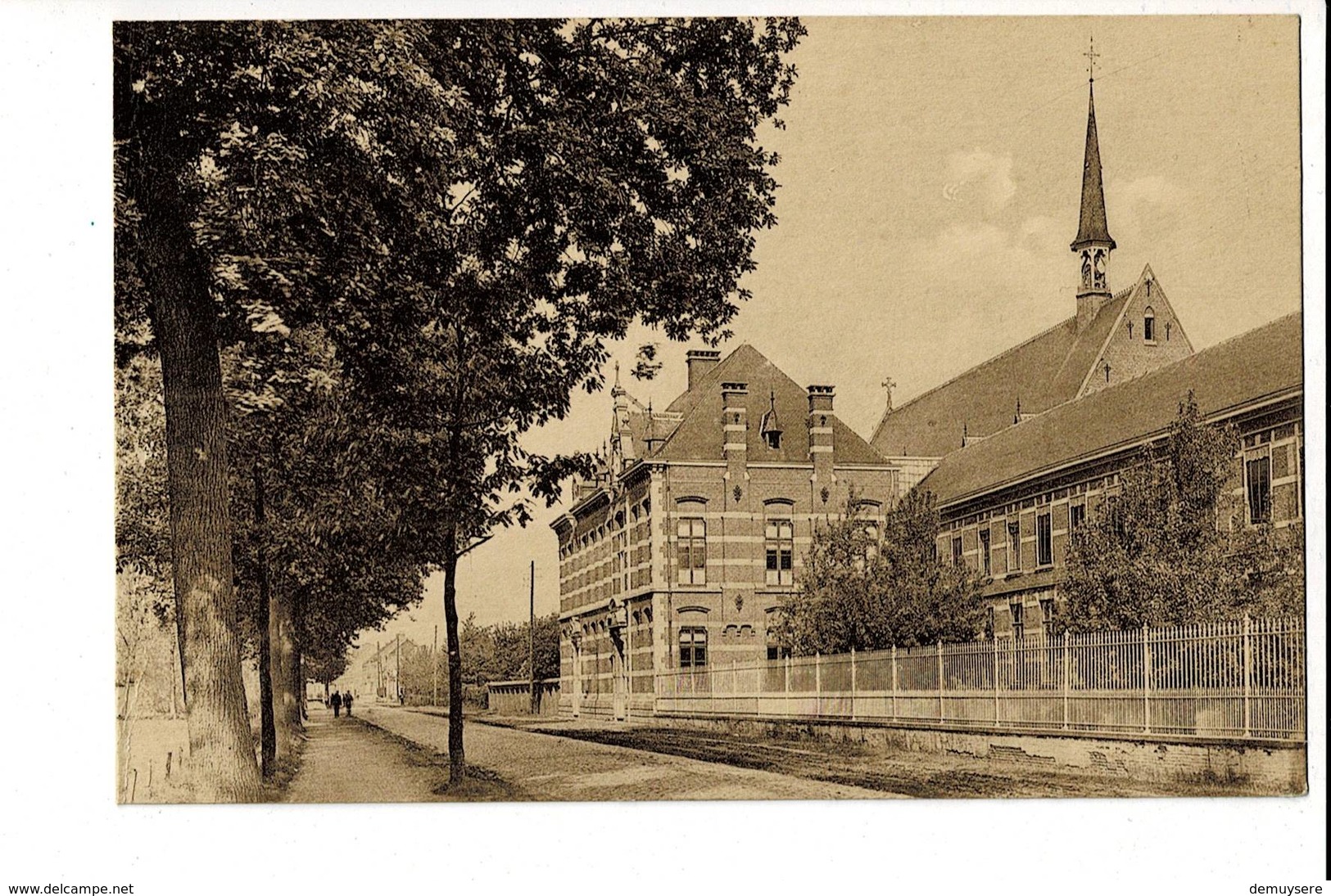 51512 - INSTITUT N D DE GAVERLAND MELSELE FACADE COTE DROIT - Beveren-Waas