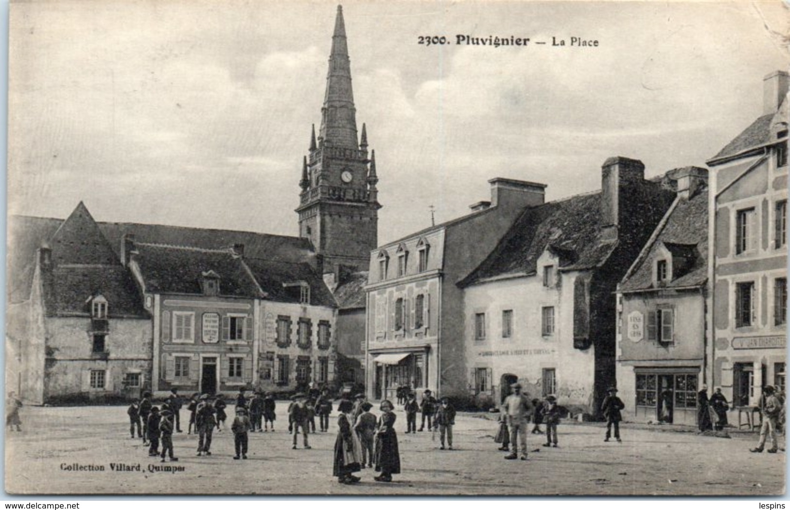 56 - PLUVIGNER -- La Place - Pluvigner