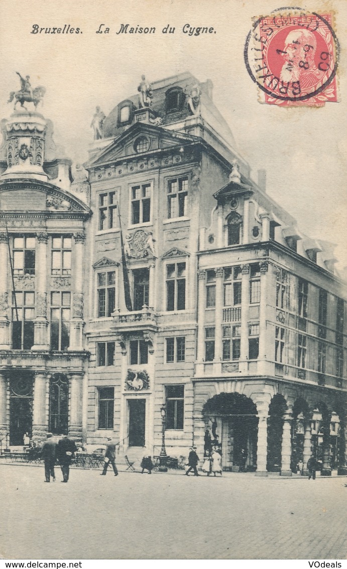 CPA - Belgique - Brussels - Bruxelles - La Maison Du Cygne - Monuments, édifices