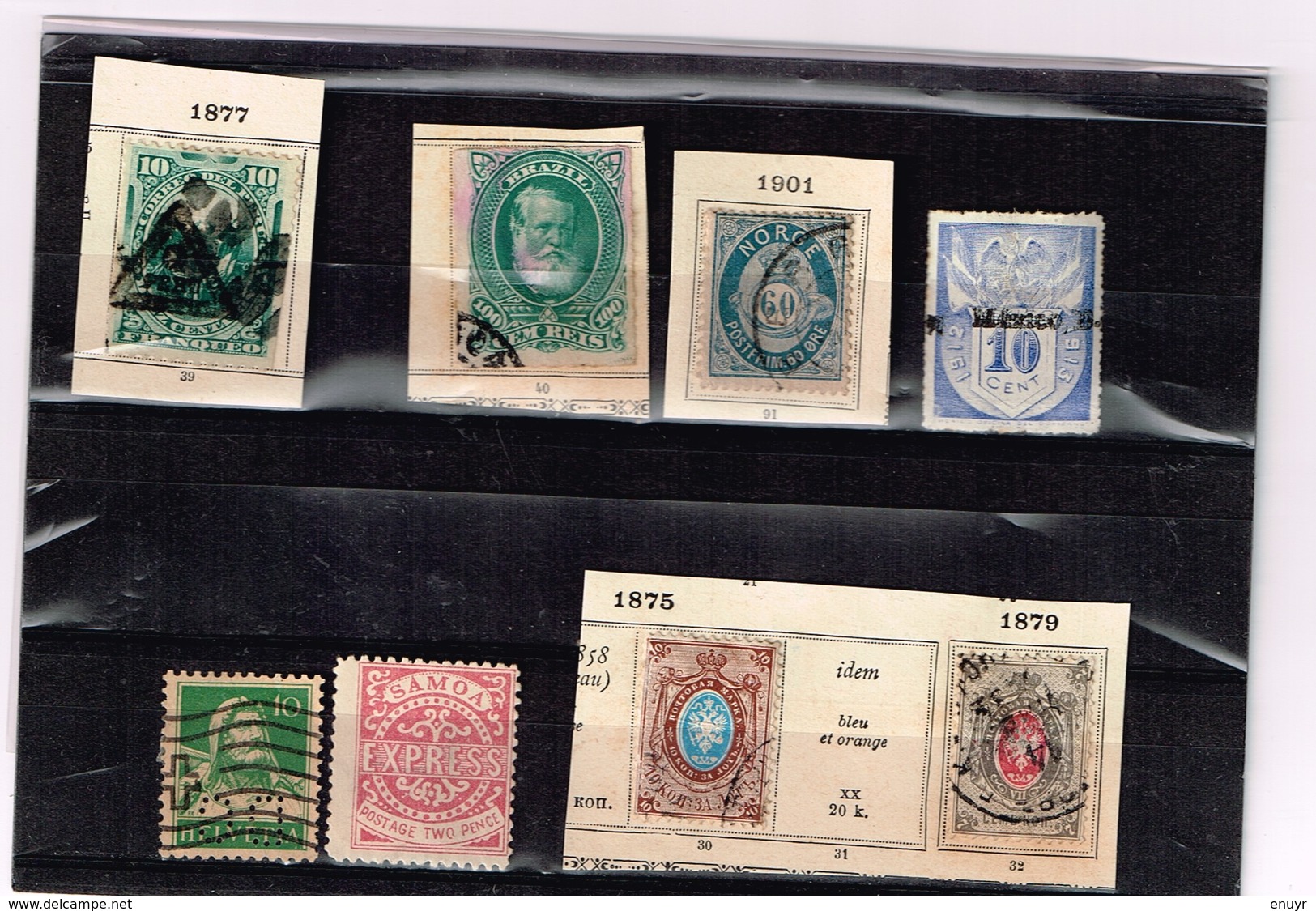 Lot Timbres  Anciens à Identifier - Collections (without Album)