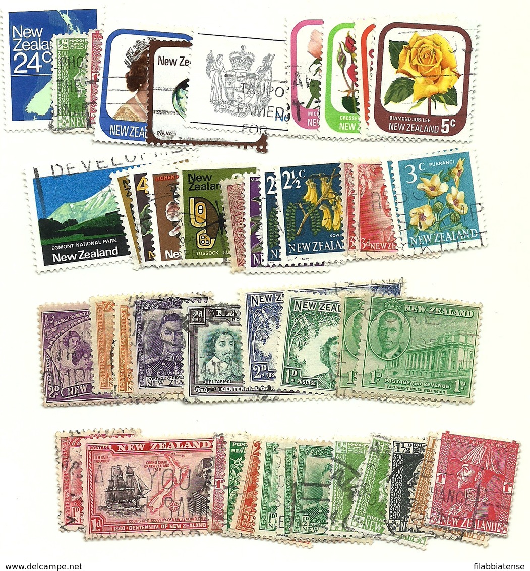 Nuova Zelanda - Lotto Francobolli   M3 - Collections, Lots & Series