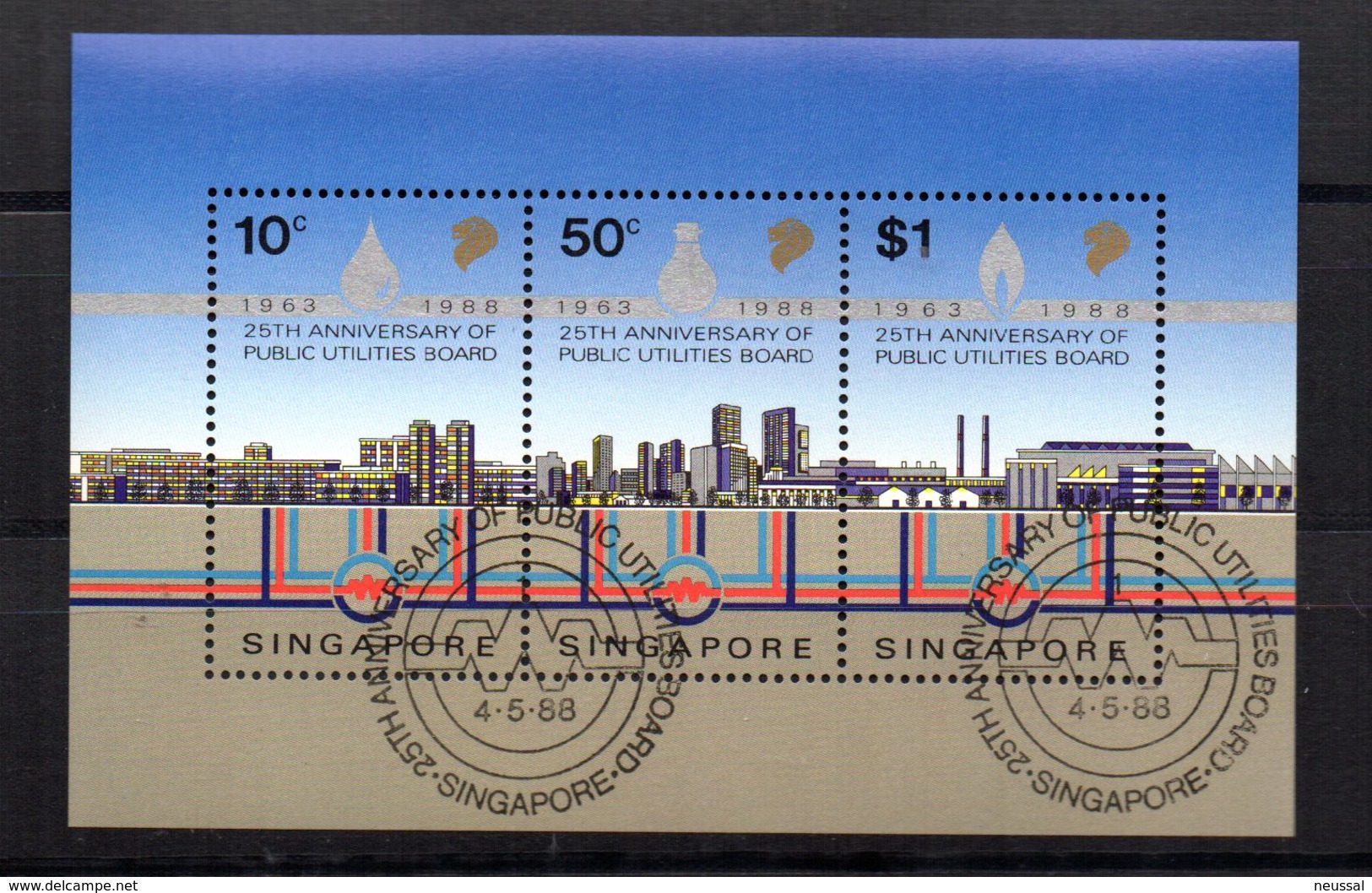 Hb-21  Used Singapore - Singapur (1959-...)