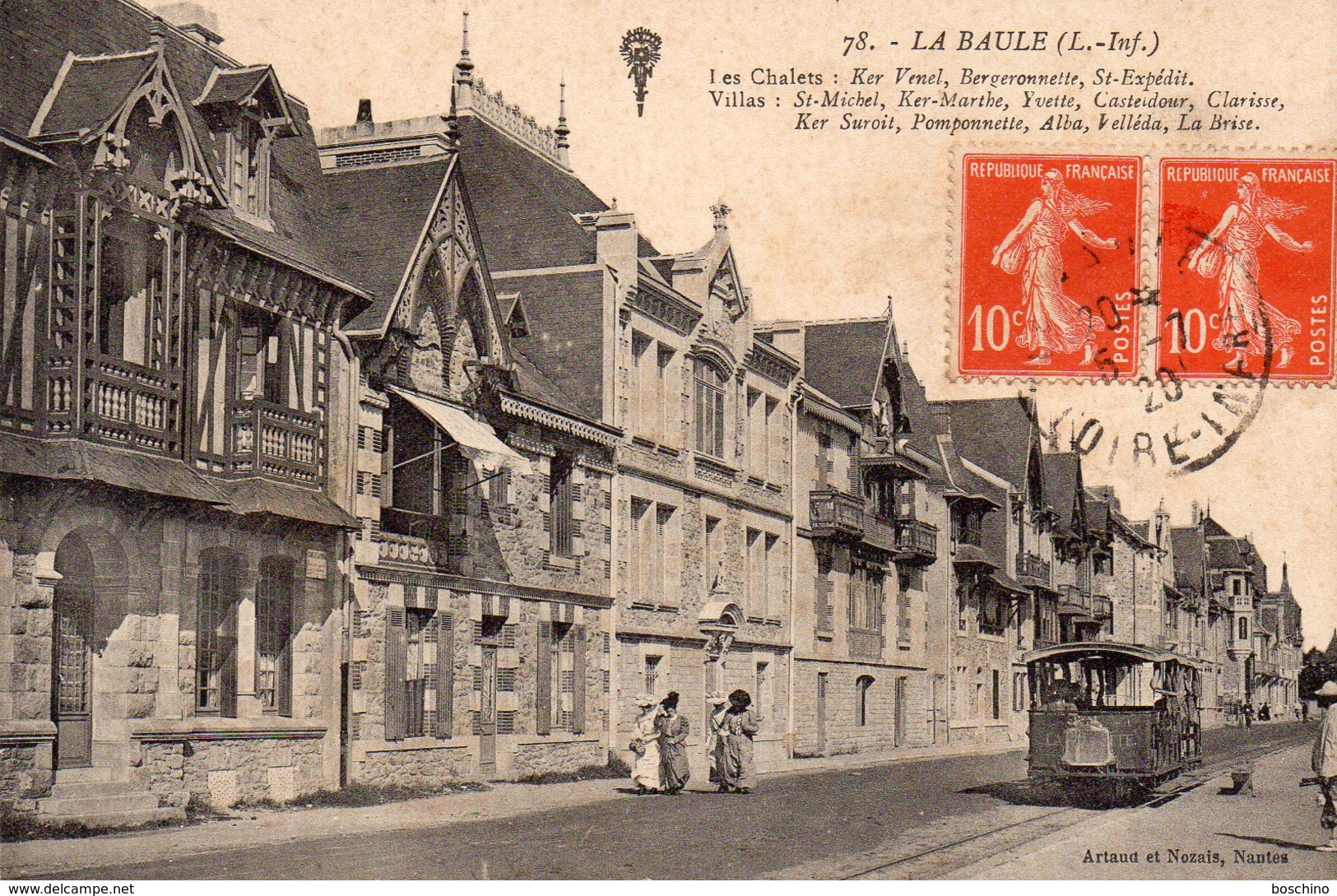 La Baule - Les Châlets ( Ker Venel,Bergeronnette...) Villas (St Michel, Ker Marthe...) - La Baule-Escoublac