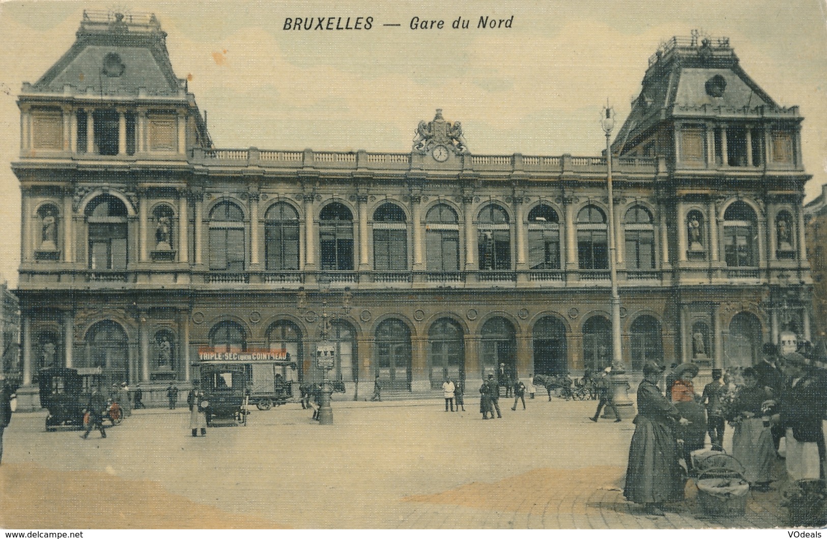 CPA - Belgique - Brussels - Bruxelles - Gare Du Nord - Spoorwegen, Stations