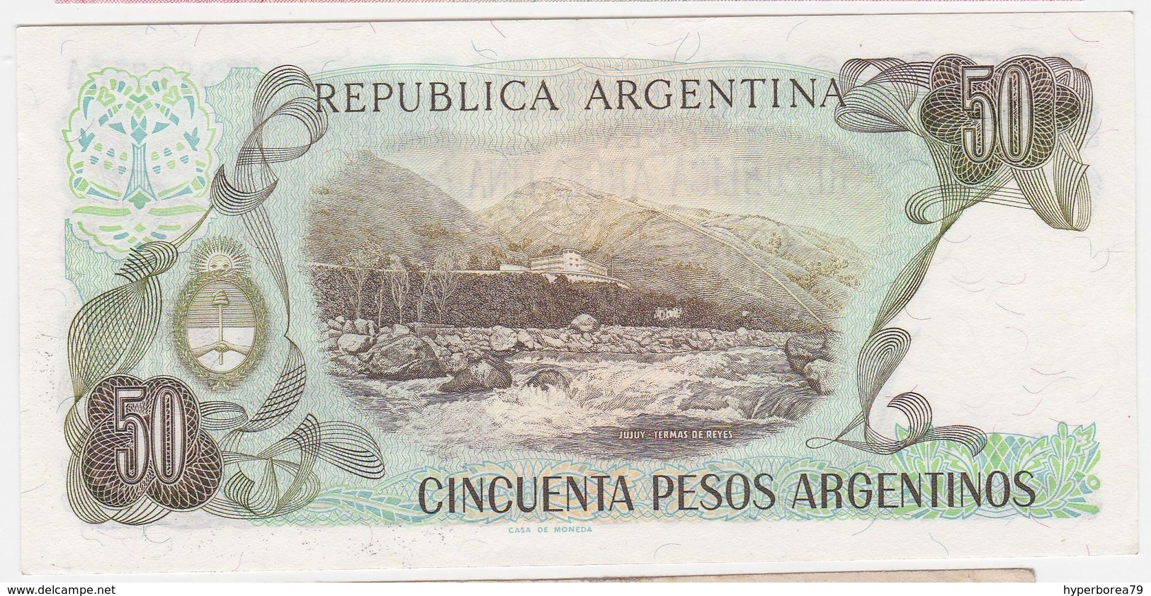 Argentina P 314 - 50 Pesos Argentinos 1983 1985 - AUNC - Argentina