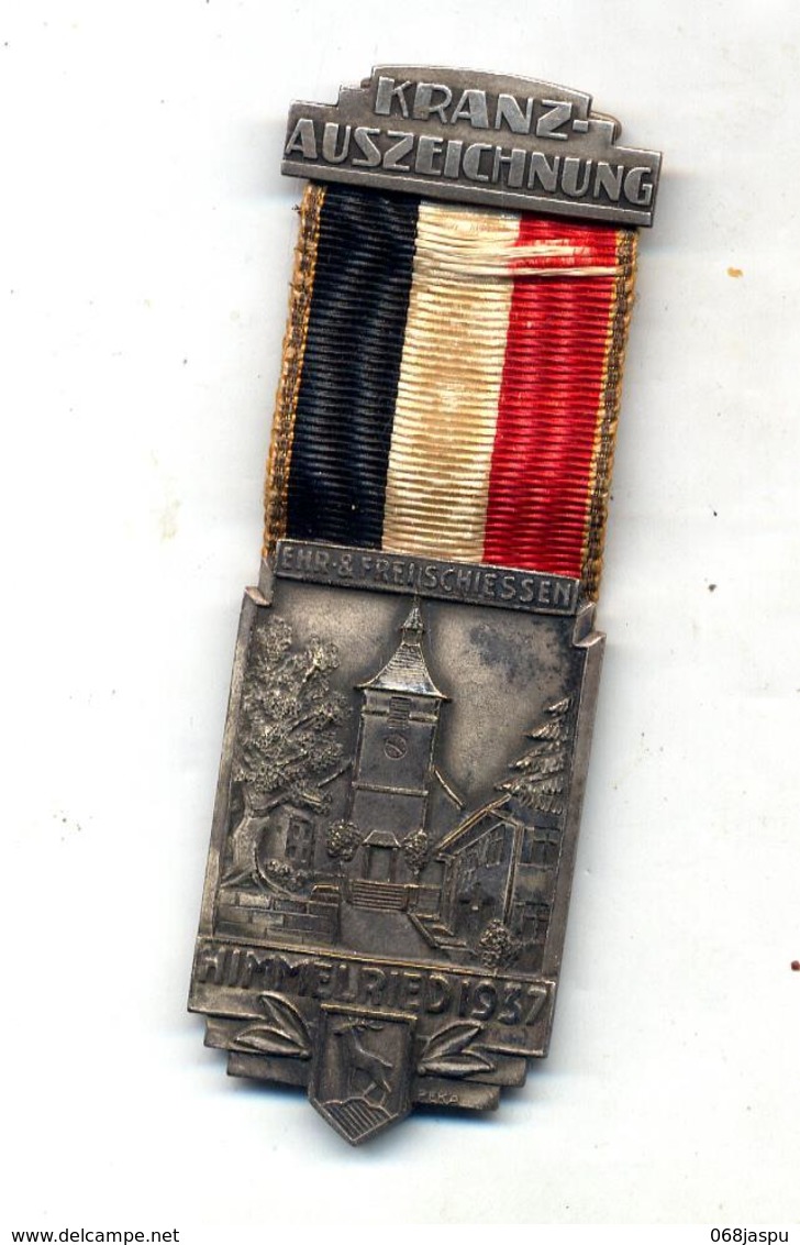 Medaille Suisse De Honneur De Tir 1957 Himmelried - Autres & Non Classés