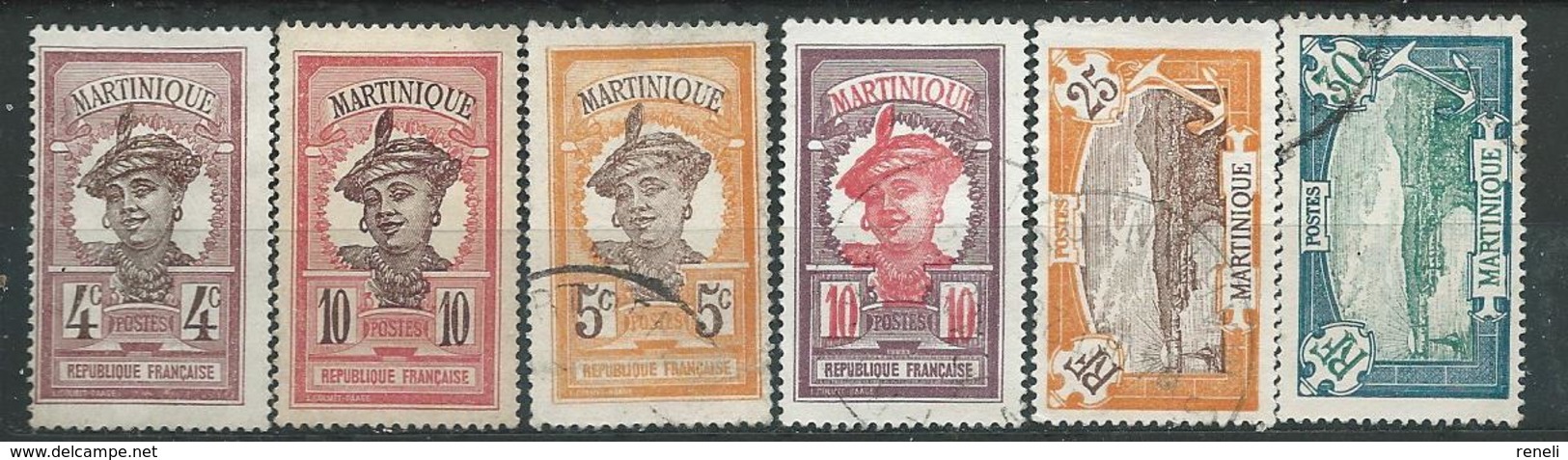 MARTINIQUE LOT  63... * Et OB - Oblitérés