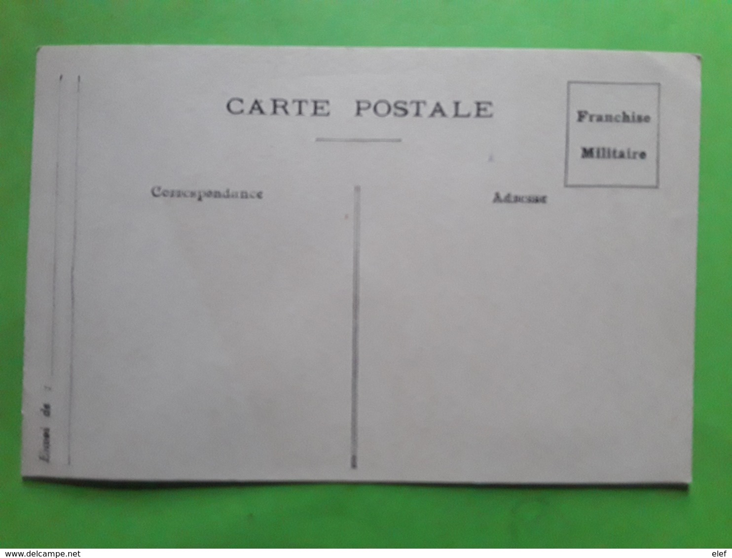 Carte Postale FM Franchise Militaire,  Ecrite De L'Enclos , Aout 1945, TB - Lettres & Documents