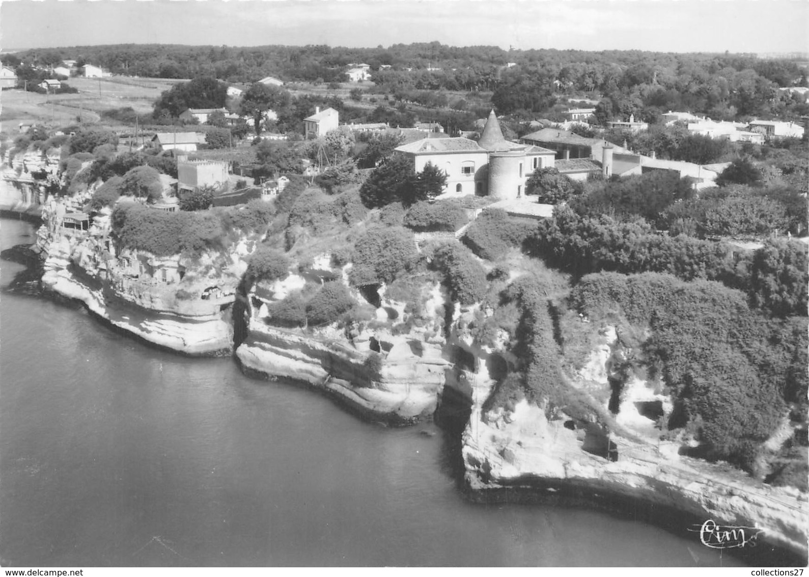 17-MESCHERS-LES-BAINS- VUE AERIENNE LES FALAISES - Meschers