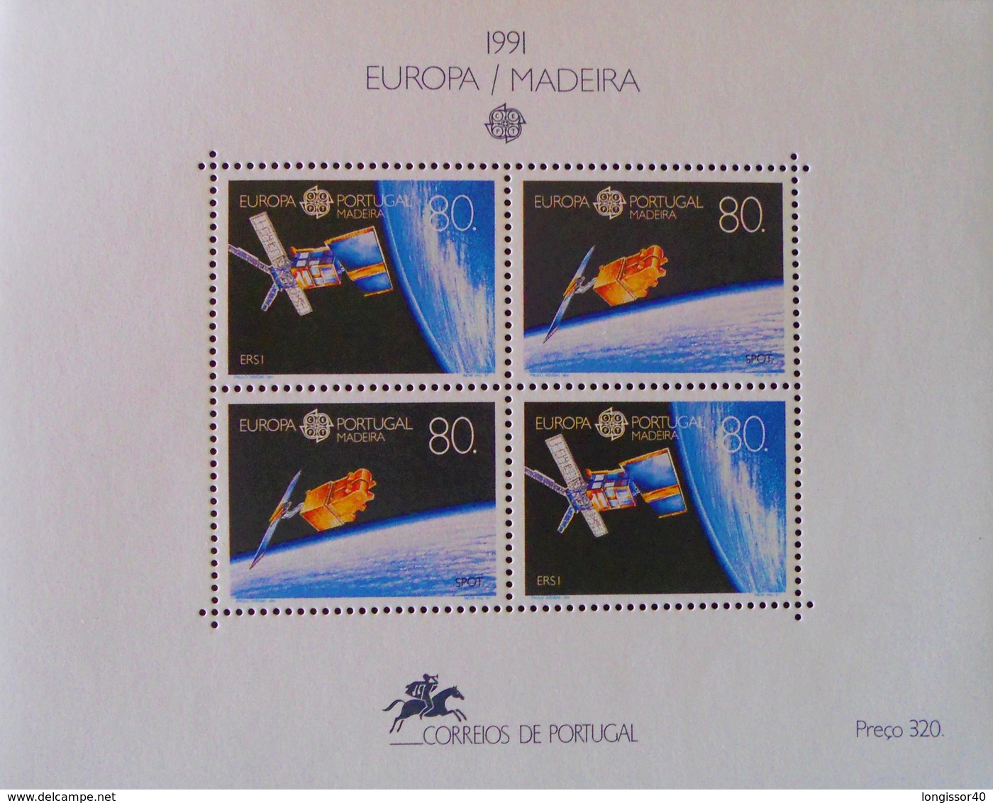 EUROPA 1991 - NEUF ** - YT BL 12 - MI BL 12 - QUALITE LUXE - Madeira