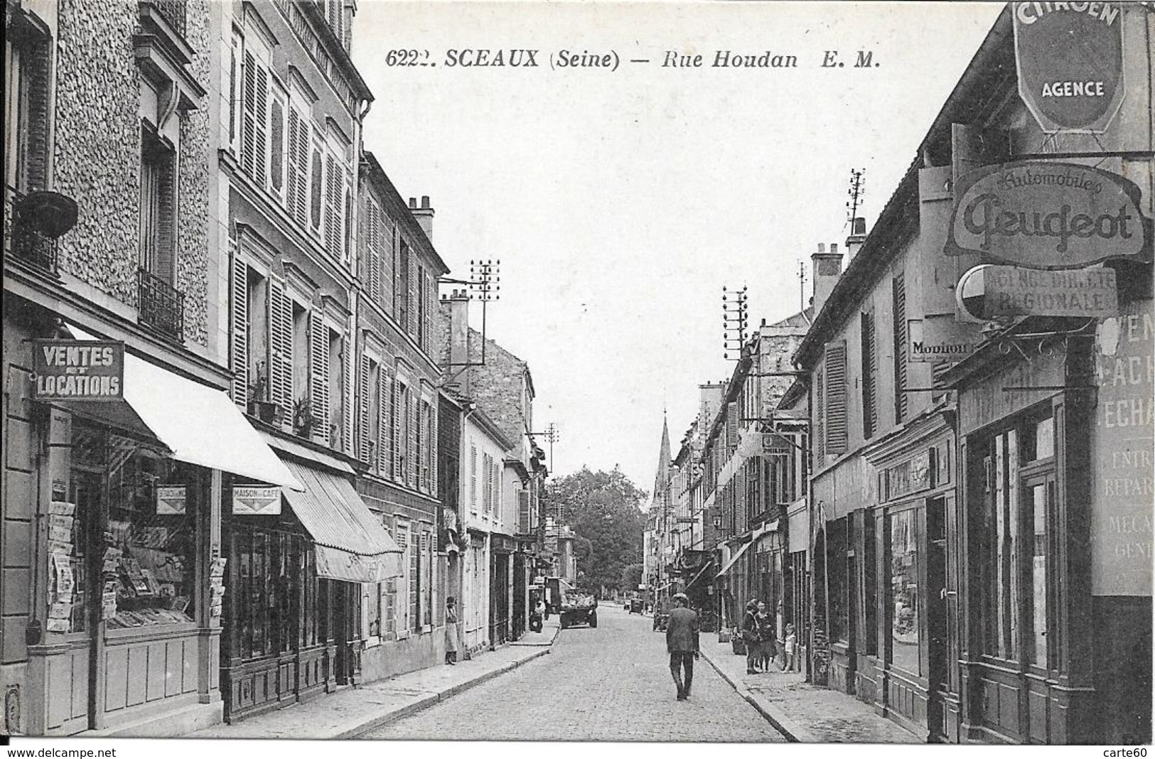 92 -SCEAUX - RUE HOUDAN - Sceaux