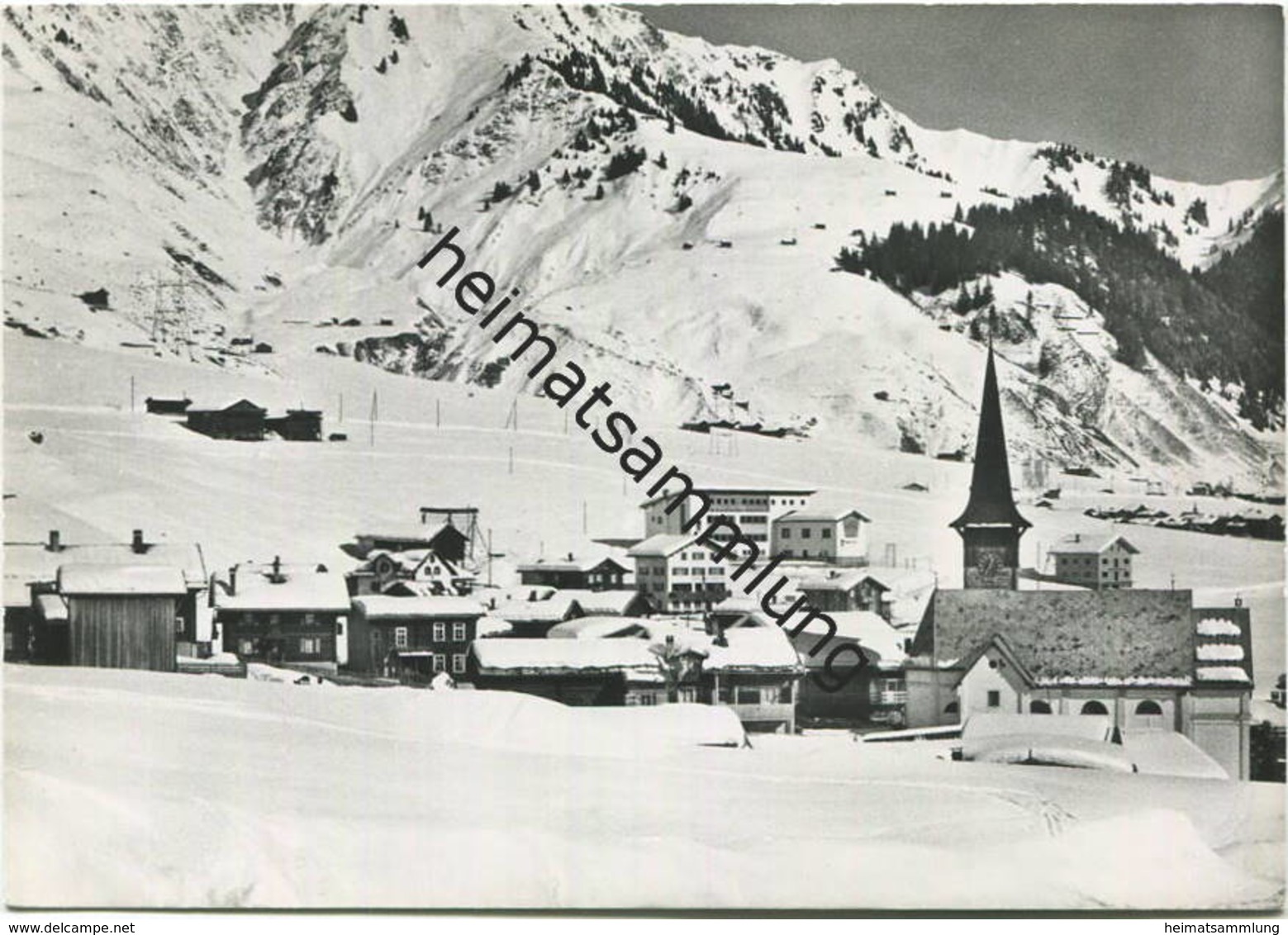 Rueras - Foto-AK Grossformat - Verlag Jw. Kriens - Rückseite Beschrieben 1960 - Other & Unclassified