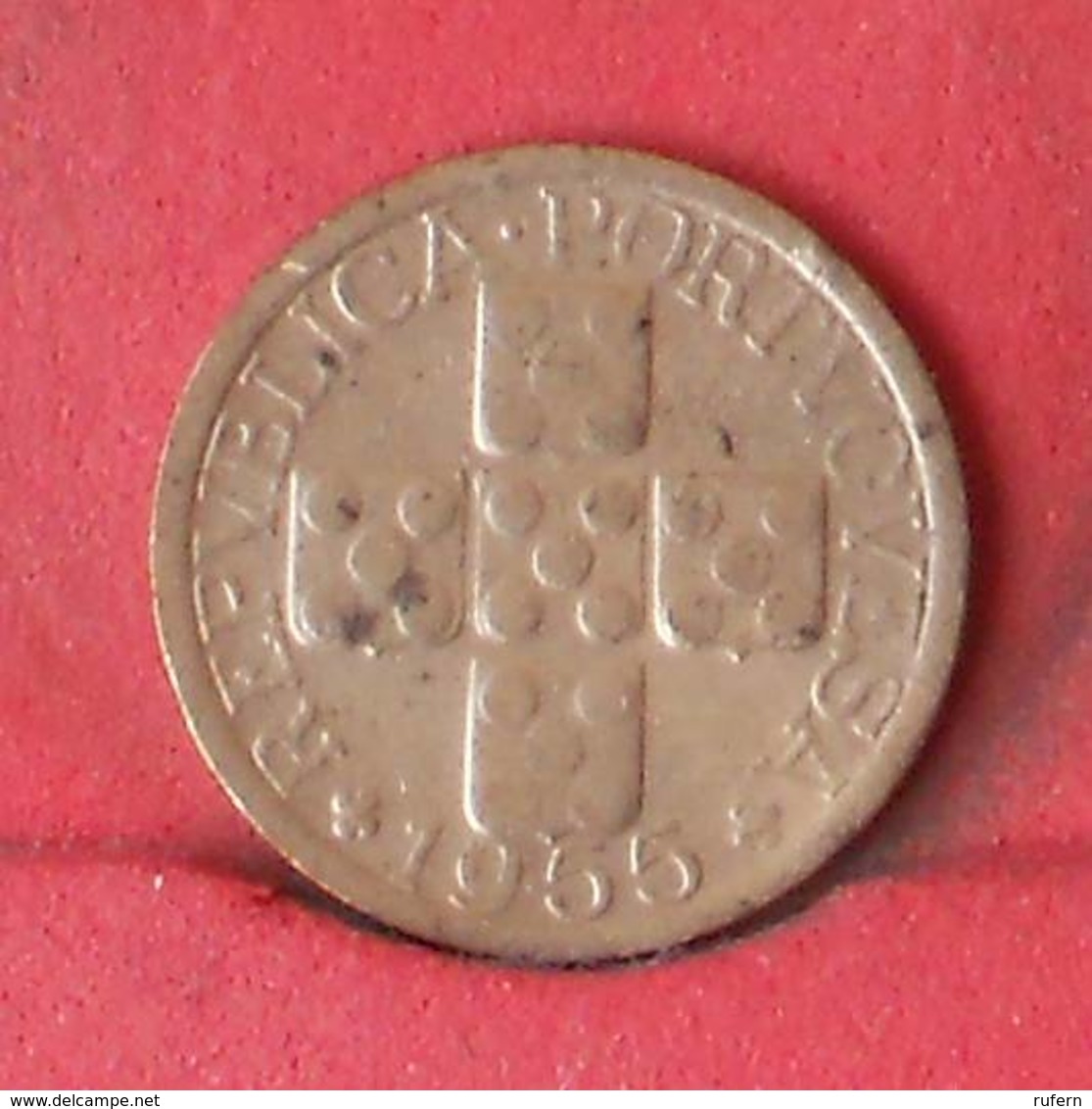 PORTUGAL 10 CENTAVOS 1955 -    KM# 586 - (Nº29404) - Portugal