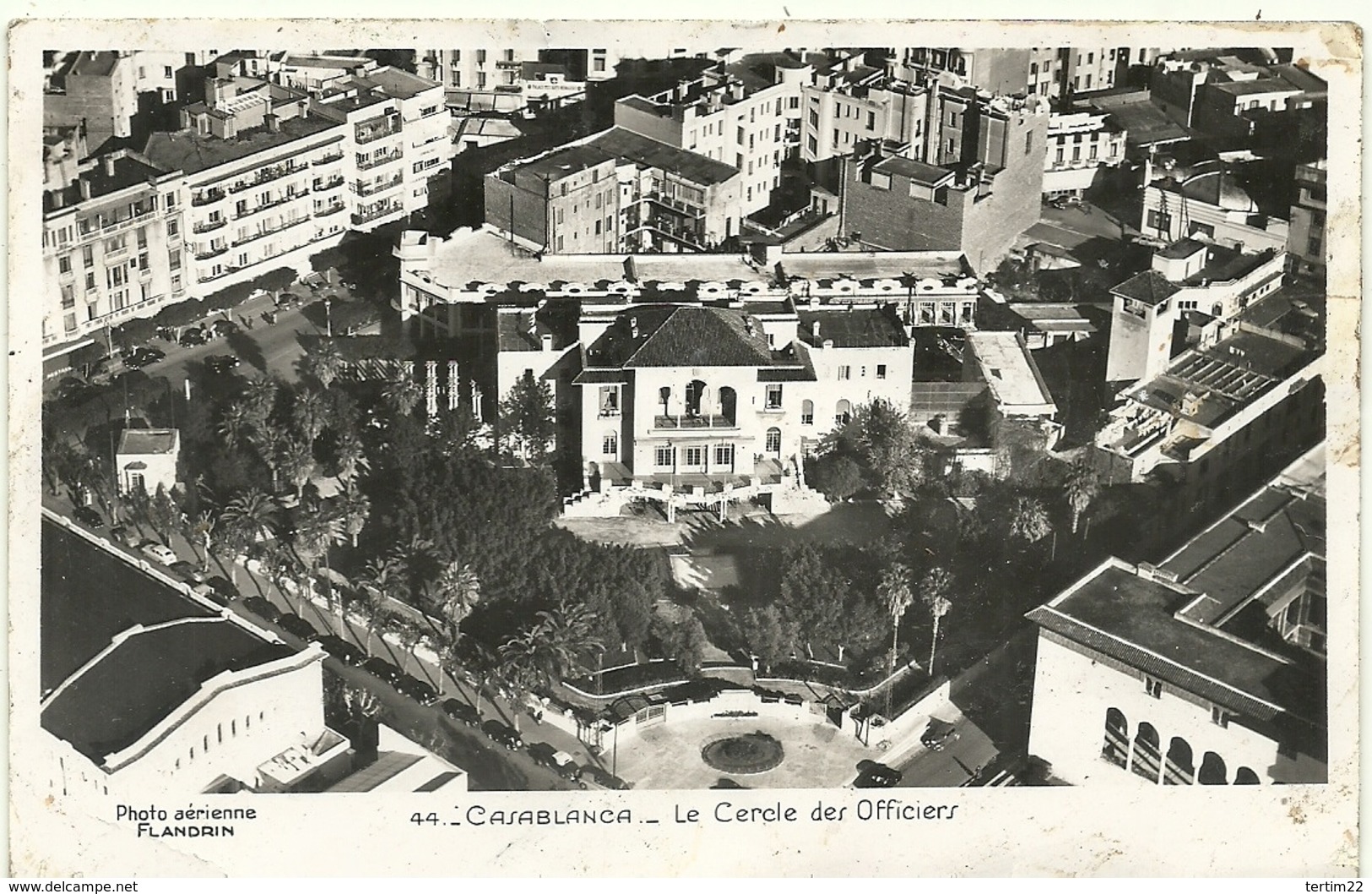 (CASABLANCA  )( MAROC  ) LE CERCLE DES OFFICIERS - Casablanca