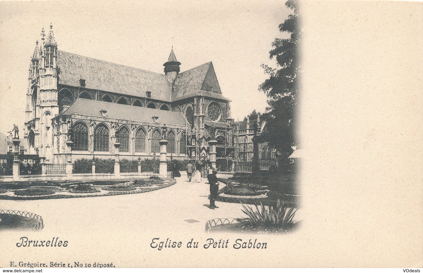 CPA - Belgique - Brussels - Bruxelles - Eglise Du Petit Sablon - Monuments, édifices