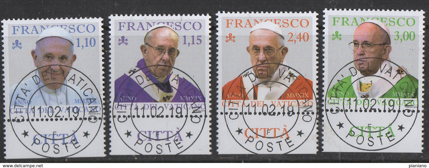 PIA - VATICANO - 2019  : Pontificato Di Papa Francesco - Used Stamps