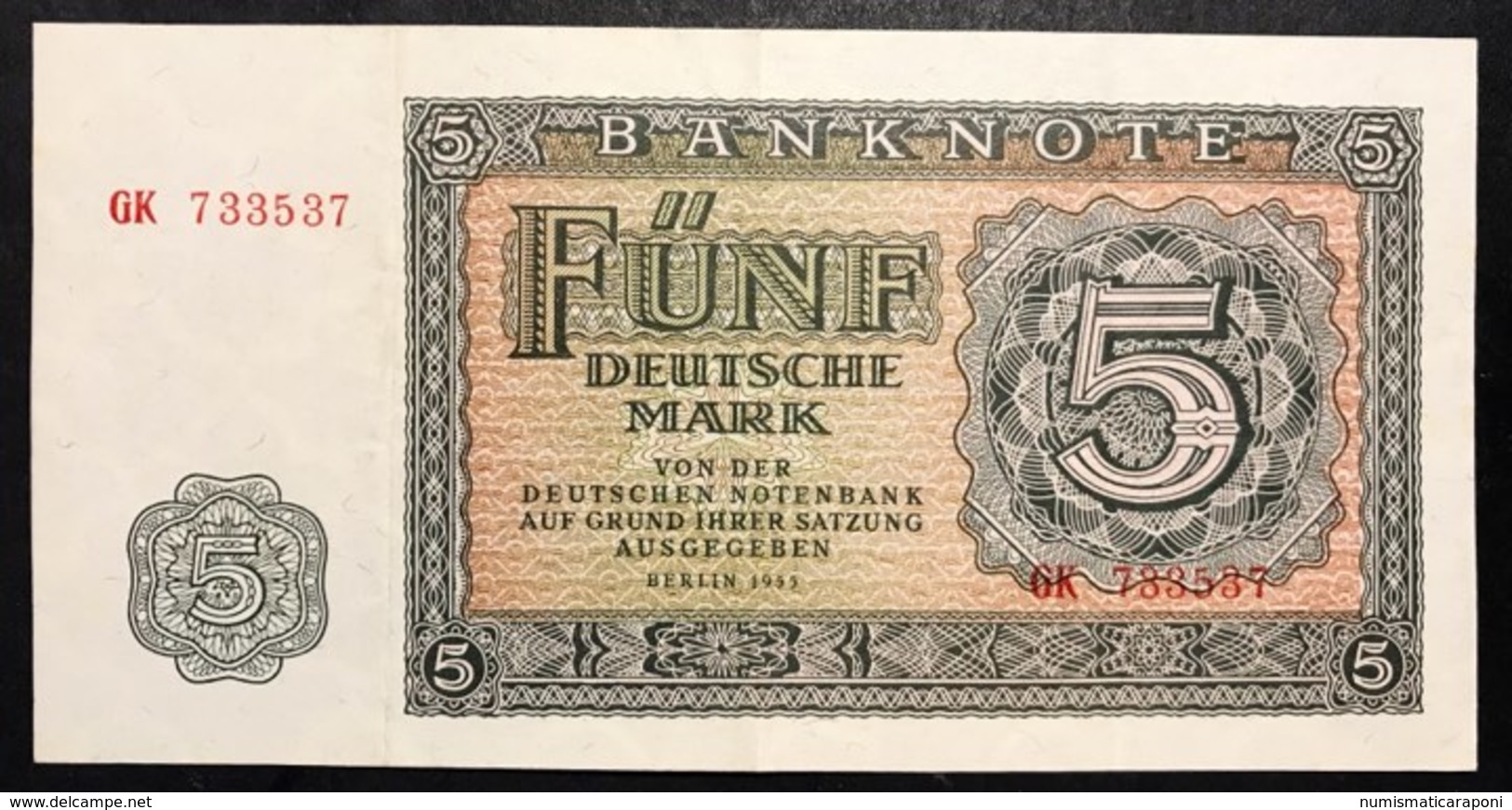 Germania Germany 1955 5 Mark Sup  LOTTO 2616 - 5 Mark