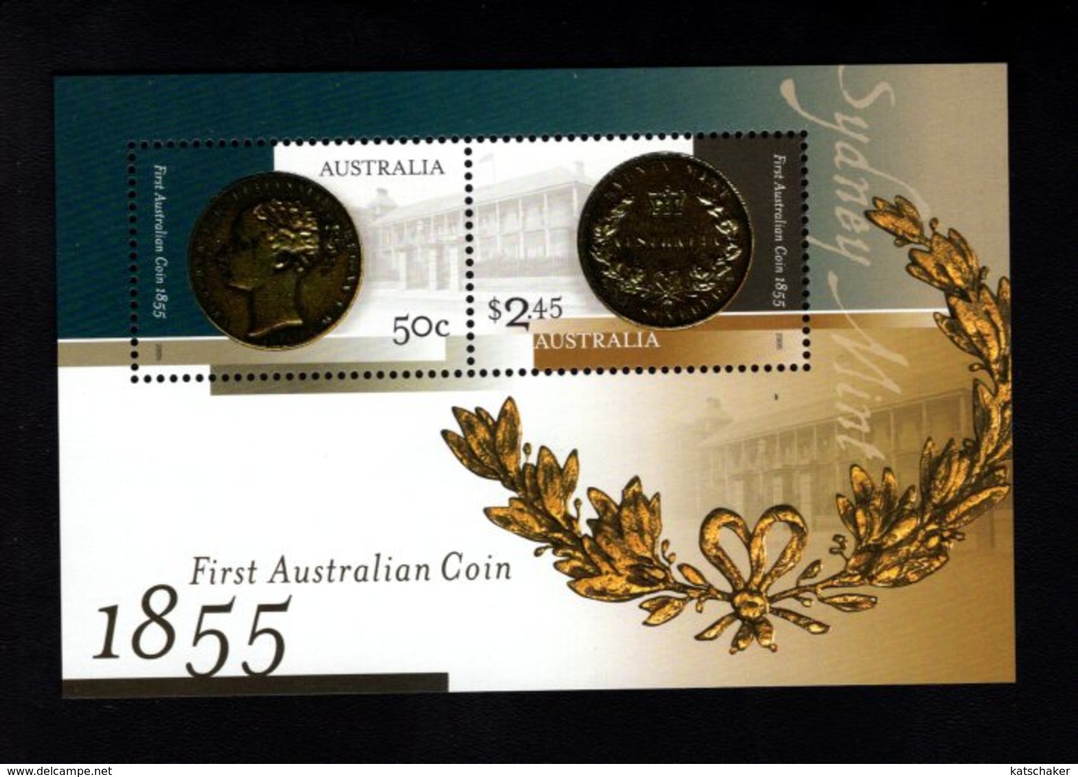 788993063 2005  SCOTT  2368  POSTFRIS  MINT NEVER HINGED EINWANDFREI  (XX) - FIRST AUSTRALIAN COIN - Neufs