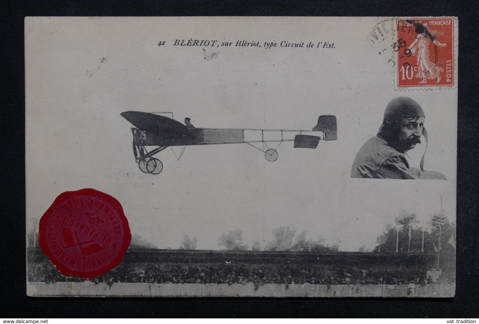 AVIATION - Carte Postale - Aviateur Blériot , Circuit De L 'est - L 32959 - Airmen, Fliers