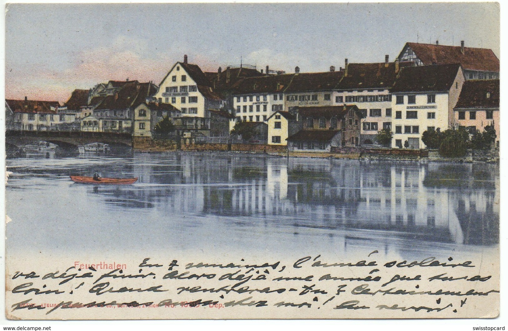 FEUERTHALEN Bezirk Andelfingen Edition Guggenheim Gel. V. Schaffhausen - Andelfingen