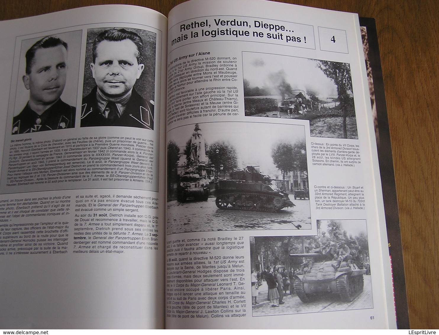 HISTORICA Hors Série N° 61 Guerre 40 45 De la Seine à la Somme Blitzkrieg de Montgomery Vernon Amiens Beauvais France