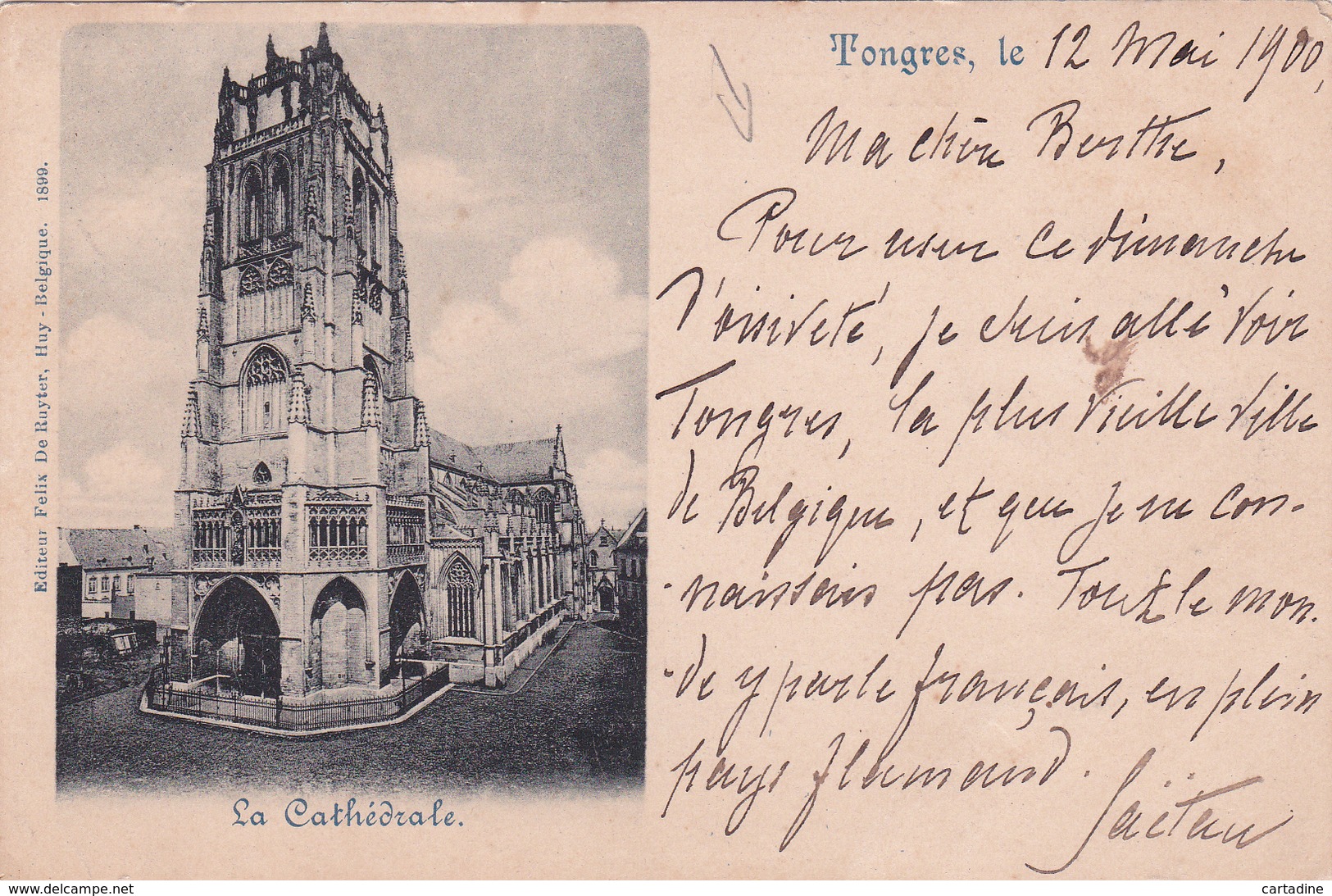 Tongres - La Cathédrale - 1900 - Tongeren