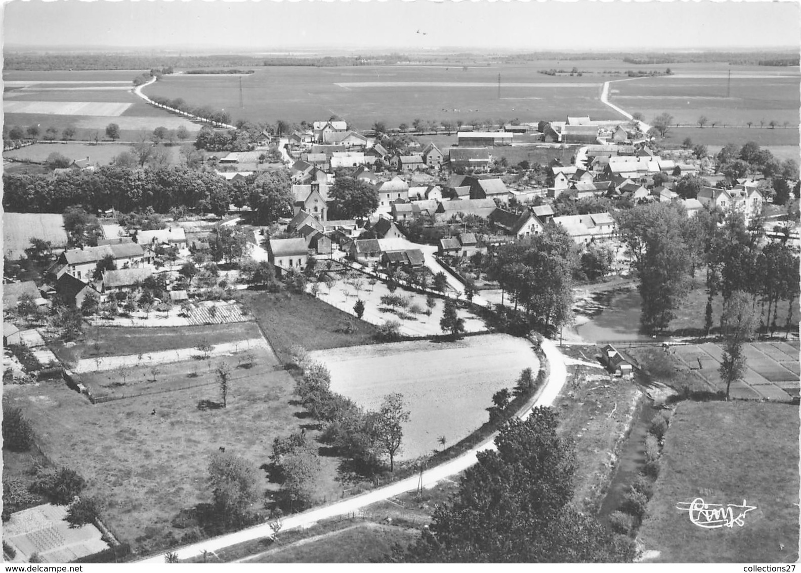 18-SAINT-JUST- VUE AERIENNE BORDS DE LA RIVIERE - Otros & Sin Clasificación