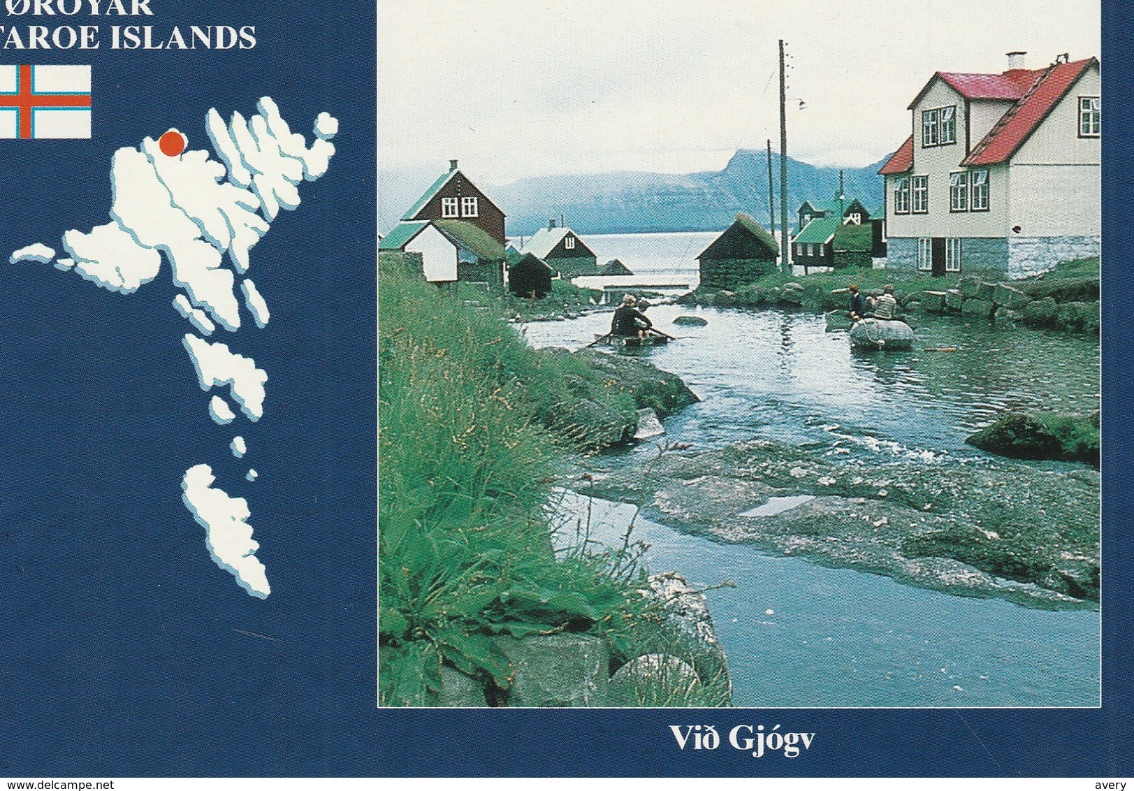 Foroyar Faroe Islands Vio Gjogv - Islas Feroe