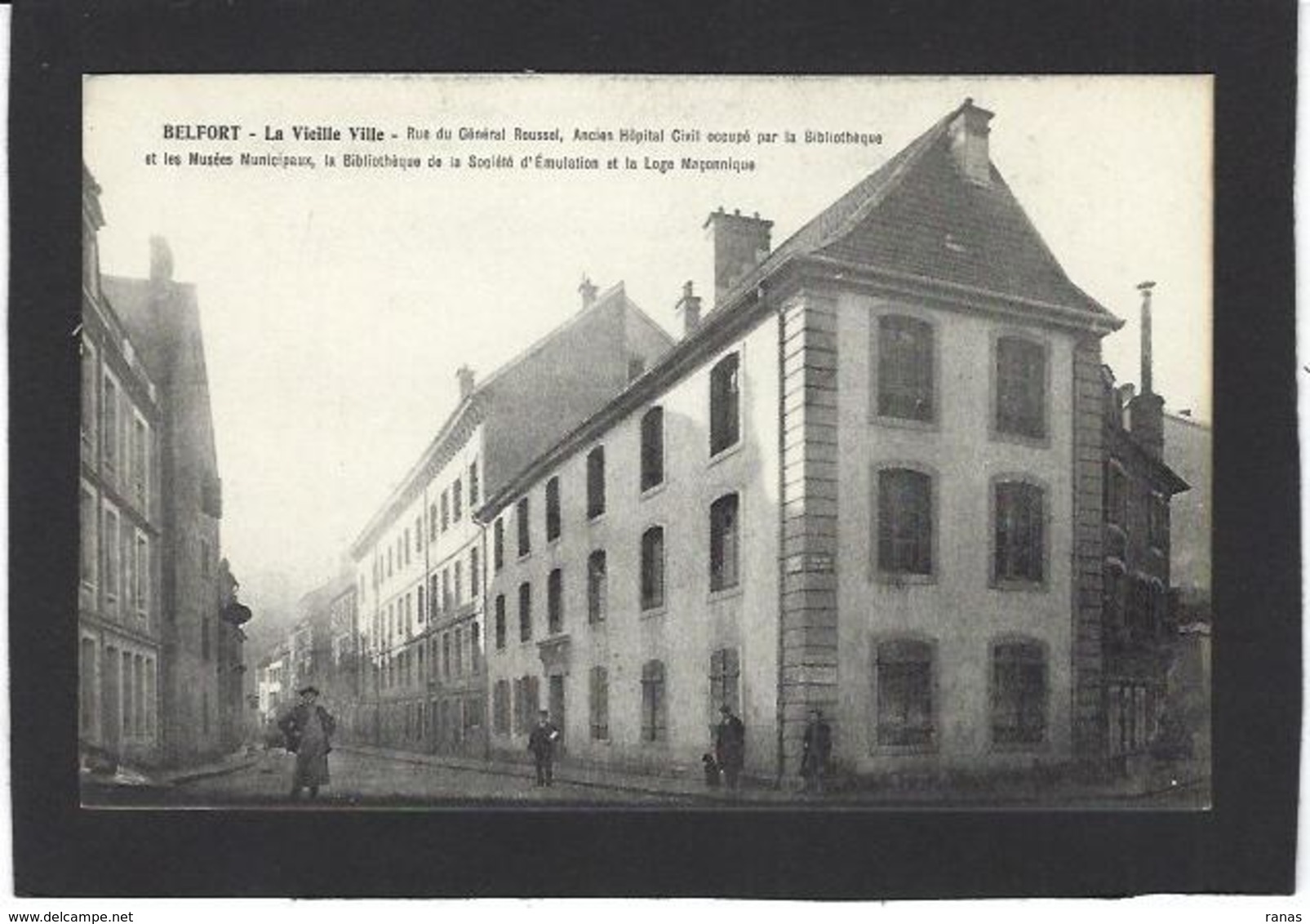 CPA Franc Maçonnerie Masonic Maçonnique Non Circulé Belfort Loge Maçonnique - Filosofie