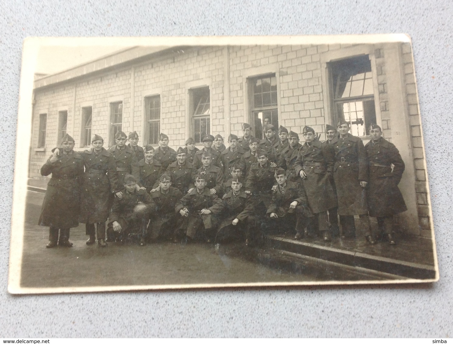 Diest Photo Carte Militaire Militaria Soldats Caserne - Autres & Non Classés