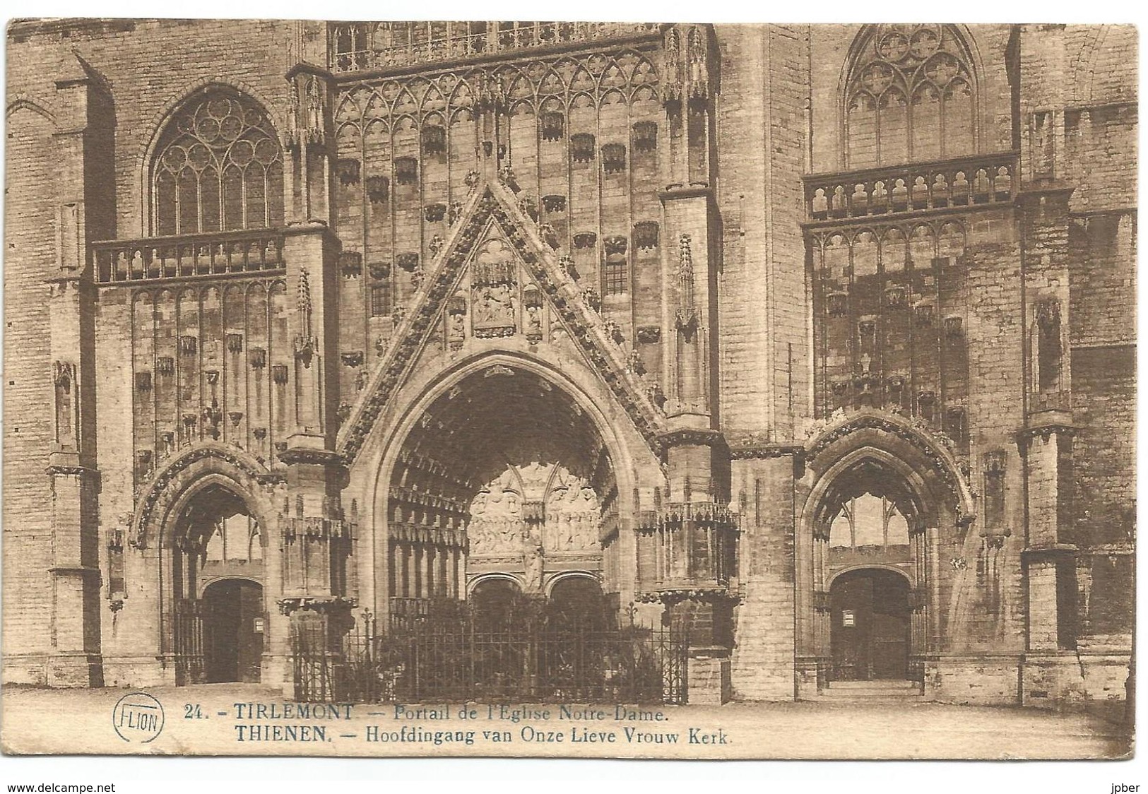 (G234) TIENEN - TIRLEMONT - Portal De L'Eglise Notre-Dame - Tienen