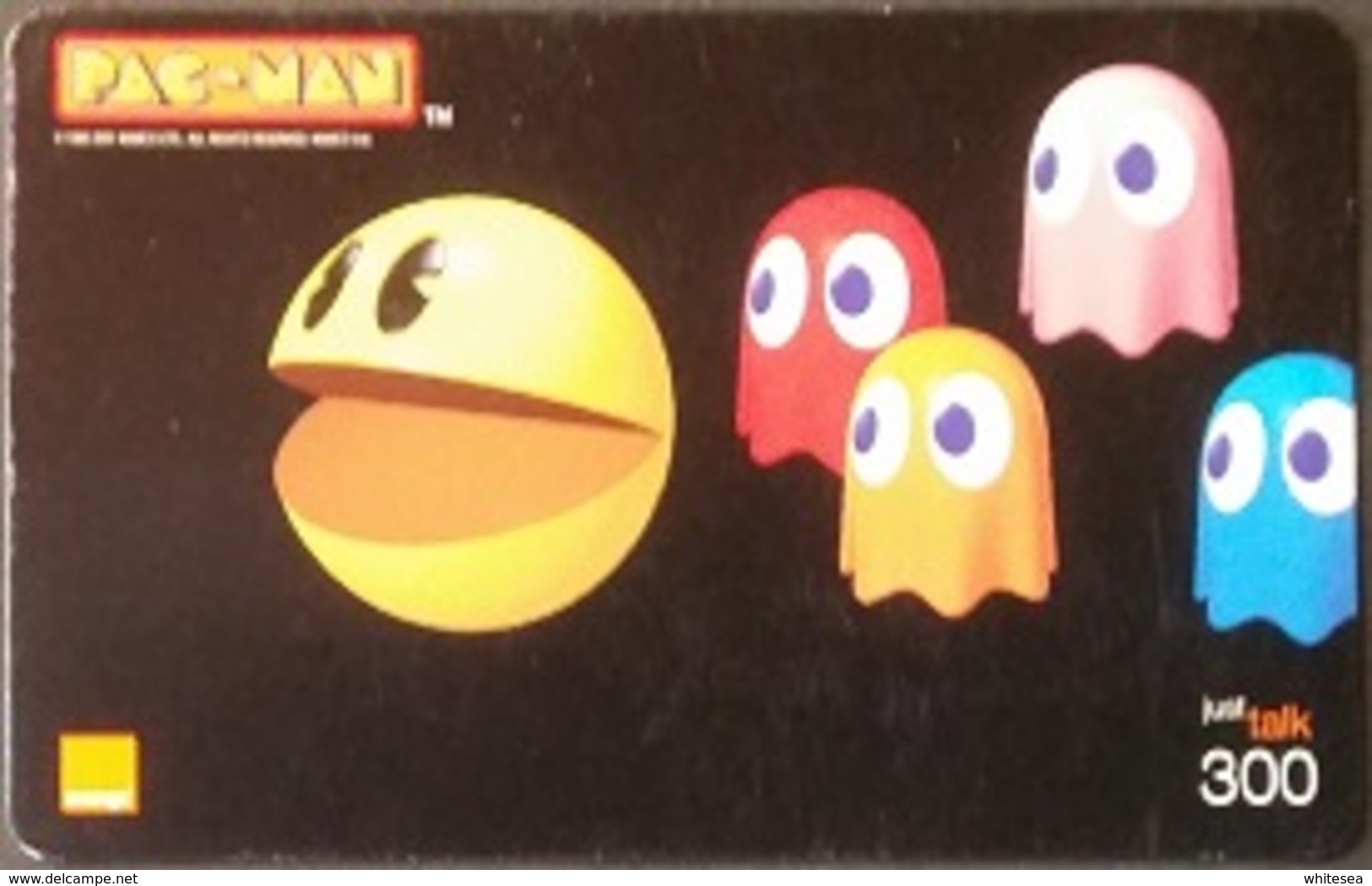 Mobilecard Thailand - Orange  - Game - Pac - Man - Thaïland