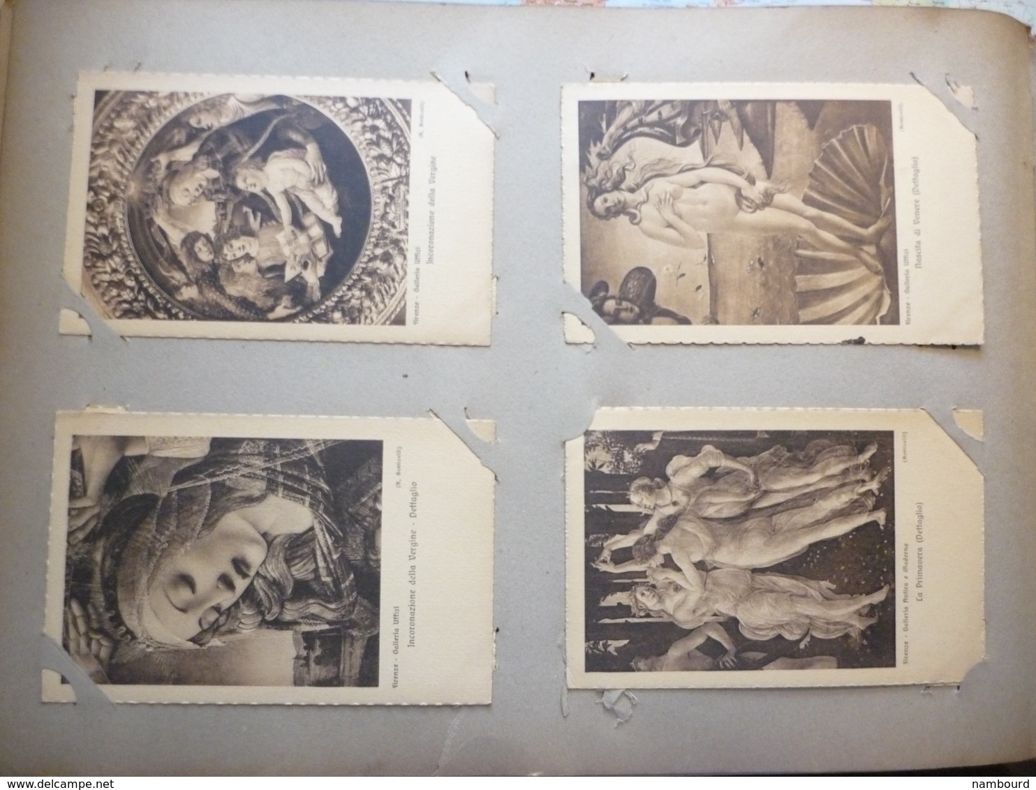 Album Ancien Contenant 389 Cartes Postales De Tableaux Célèbres - 100 - 499 Postcards