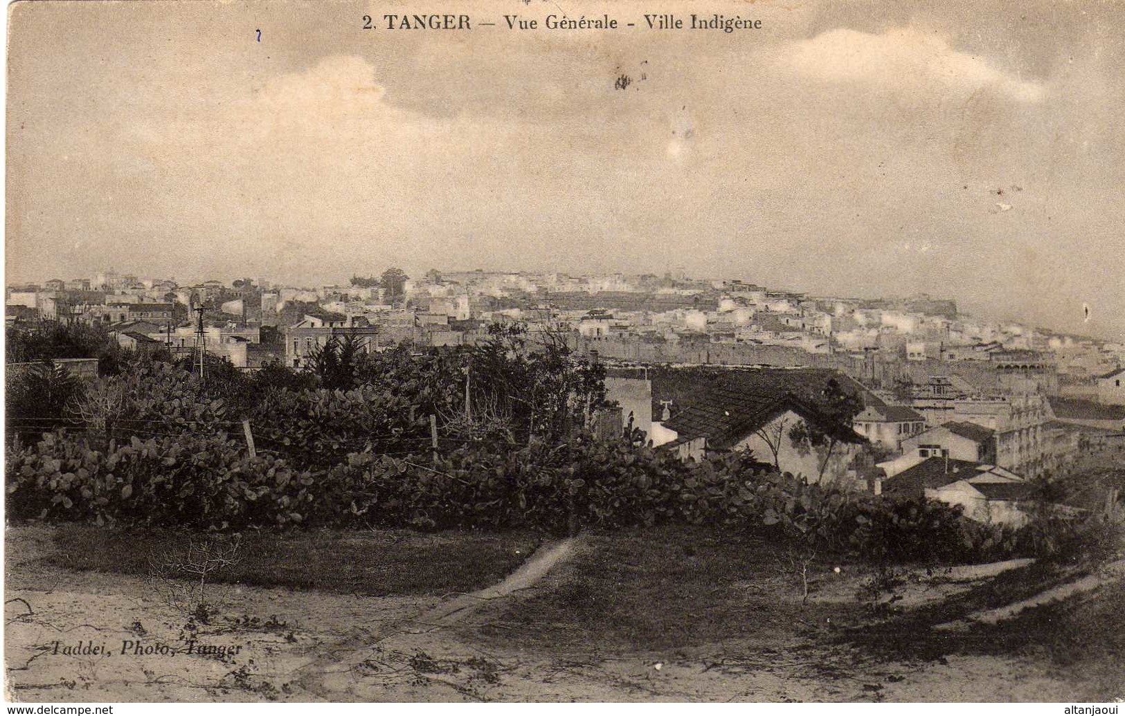 TANGER- 175  1 - Vue Générale. Ville Indigène. 1912. - Tanger