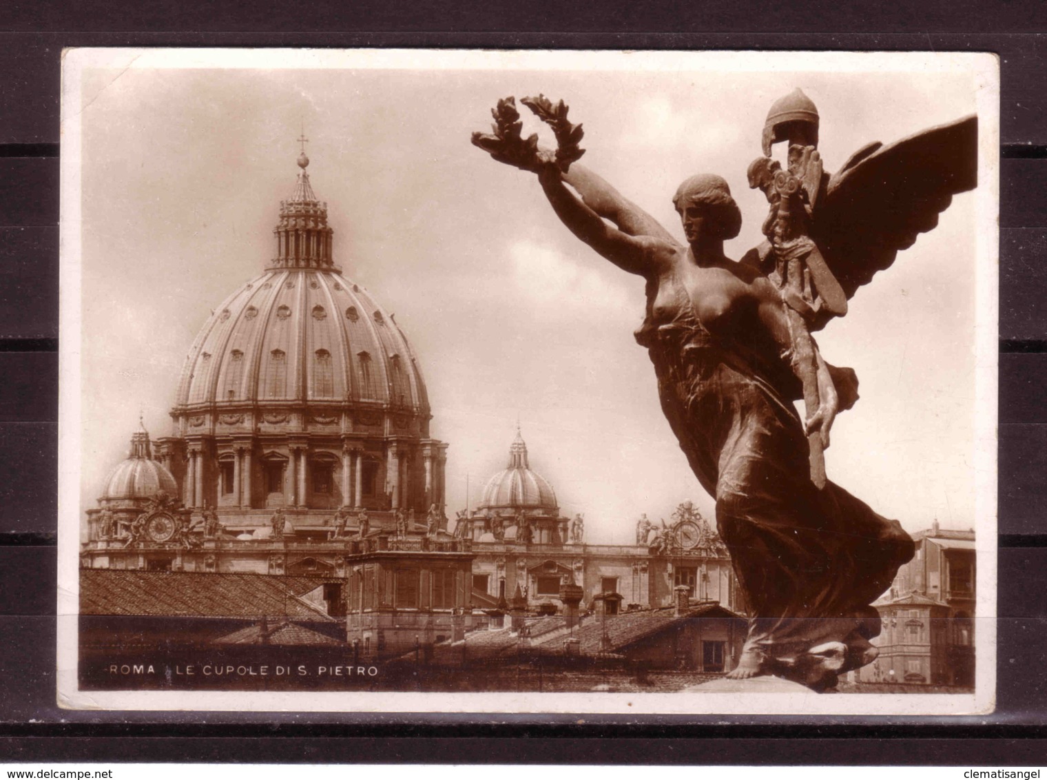 299f * ROMA * LE CUPOLE DI S.PIETRO * 1939 **!! - San Pietro