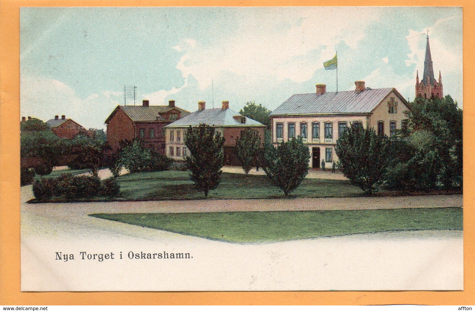 Oskarshamn Sweden 1900 Postcard - Sweden