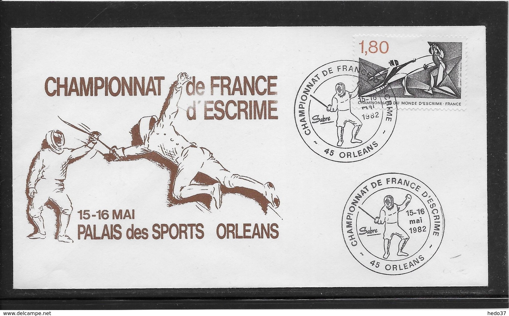 Thème Jeux Olympiques - Sports - Escrime - Document - Escrime