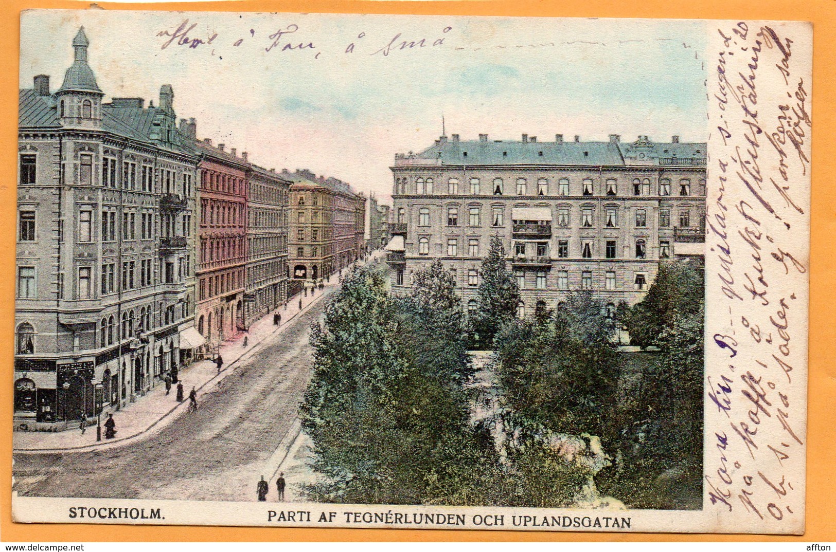 Stockholm Sweden 1906 Postcard - Sweden