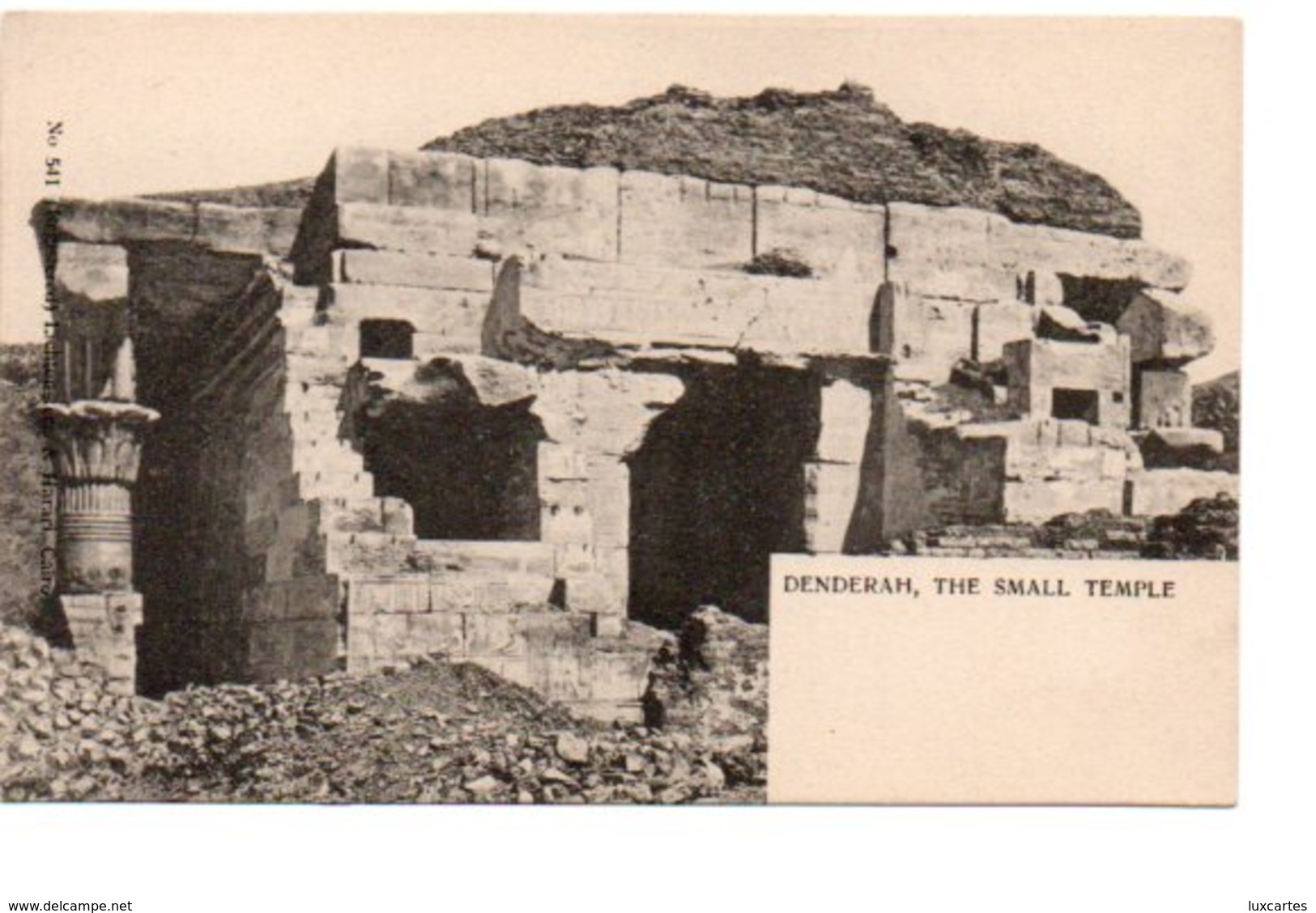 DENDERAH. THE SMALL TEMPLE. - Other & Unclassified